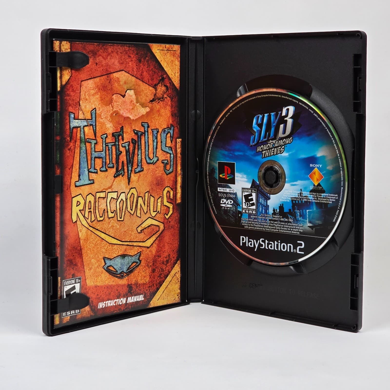 💿REFURBISHED Sly 3: Honor Among Thieves (PlayStation 2 PS2) CIB + 3D Glasses💿 - Thumbnail 2
