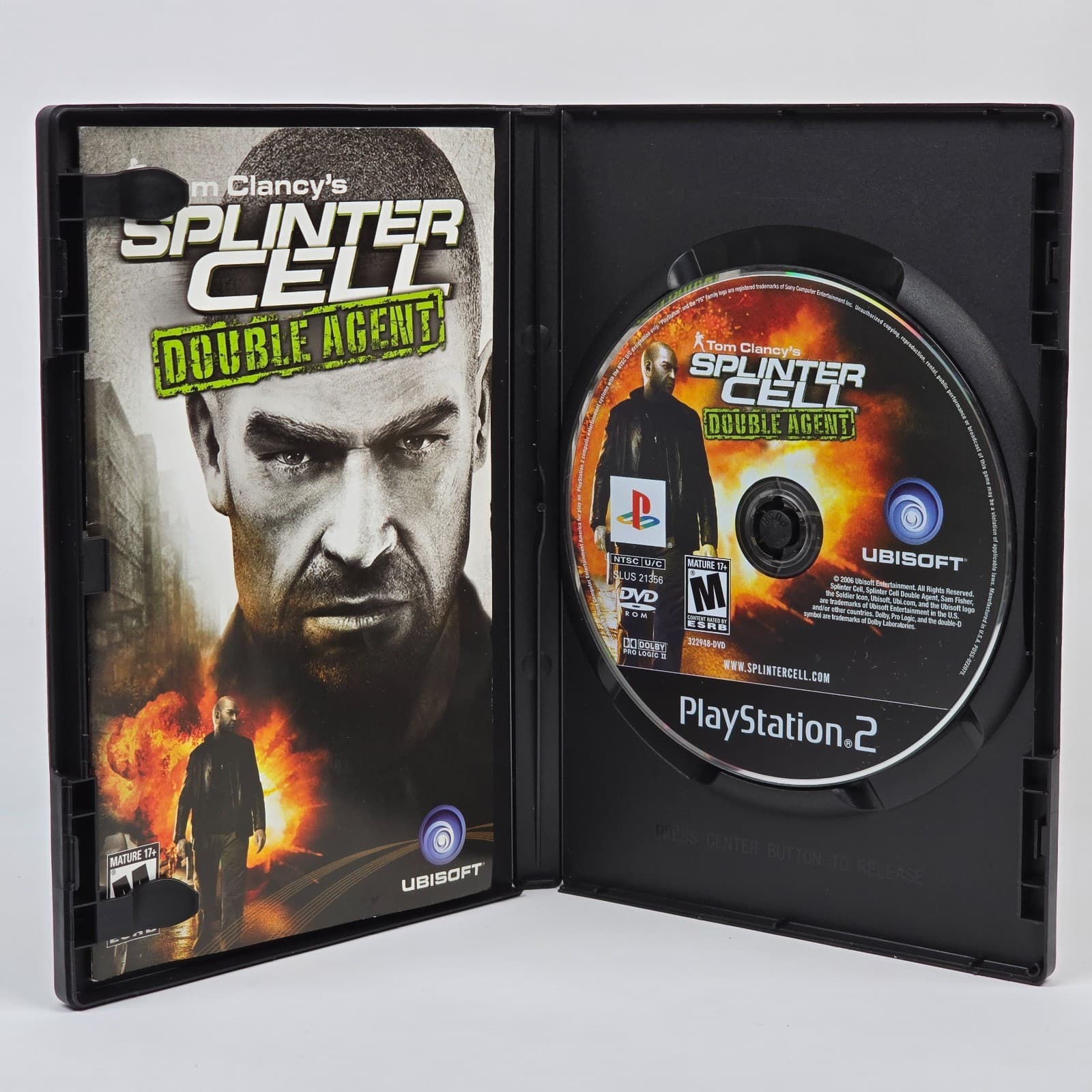 Splinter Cell: Double Agent (PlayStation 2 PS2) CIB COMPLETE - Thumbnail 2