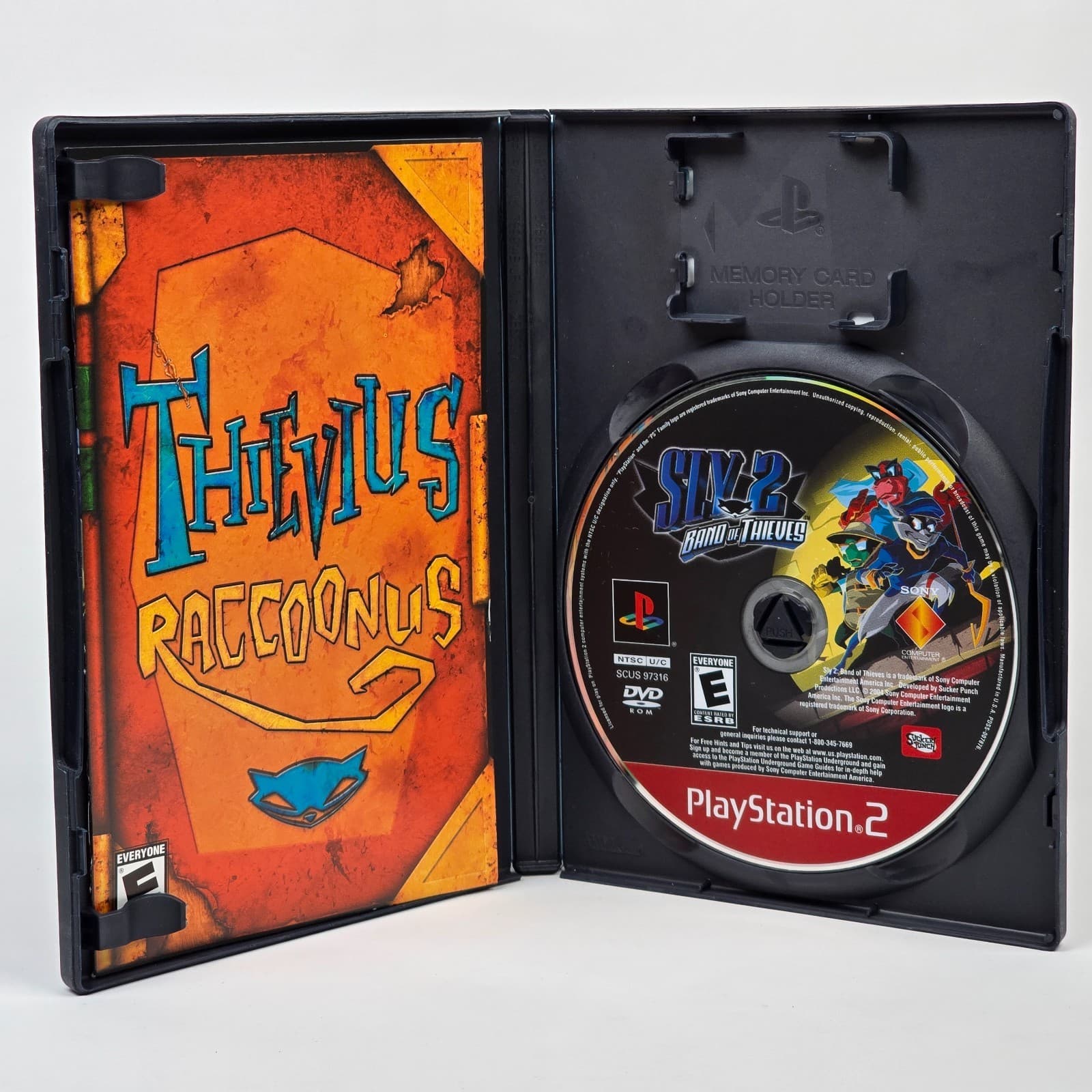 Sly 2: Band of Thieves (PlayStation 2 PS2) Greatest Hits CIB COMPLETE - Thumbnail 2