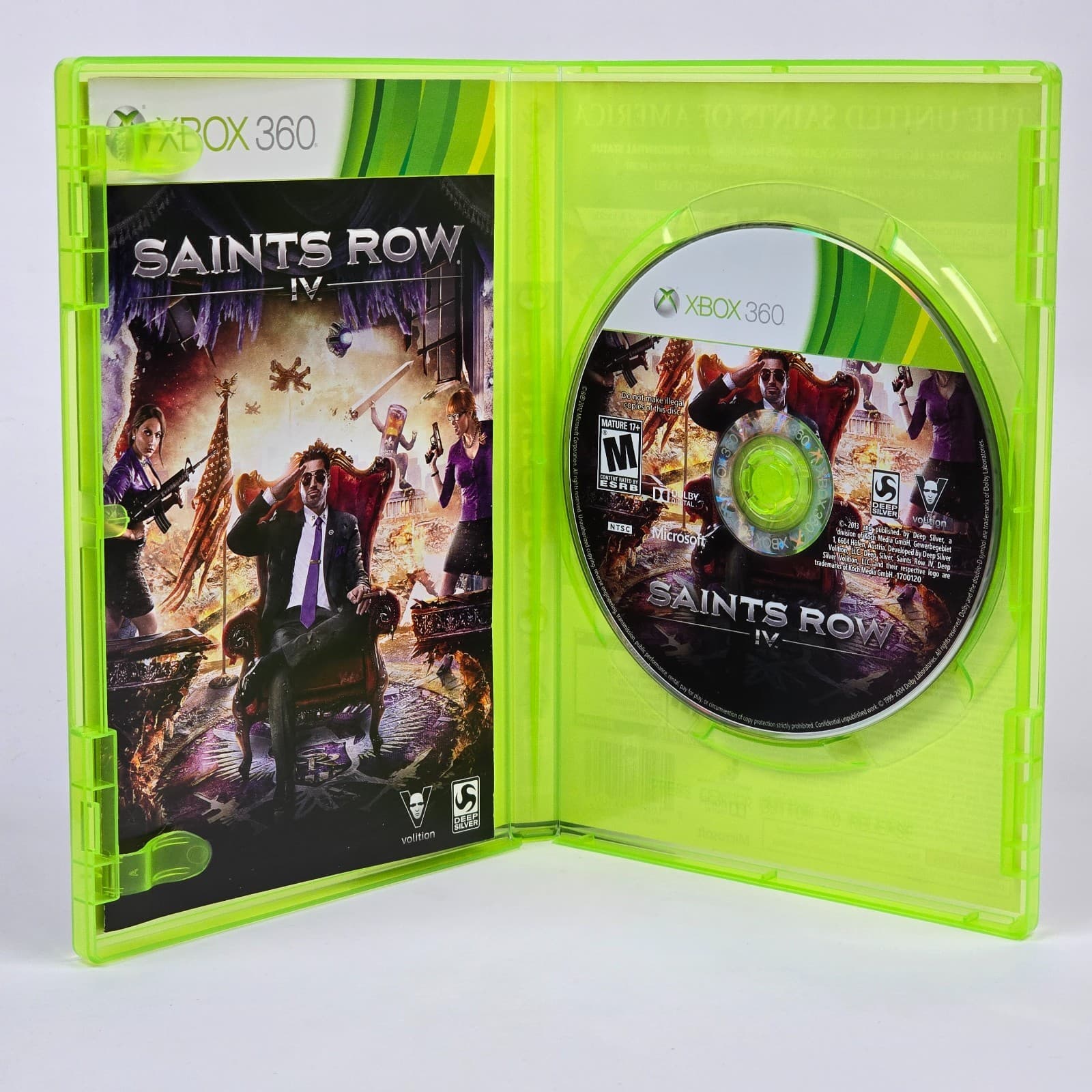 Saints Row IV 4 (Xbox 360) CIB COMPLETE - Thumbnail 2