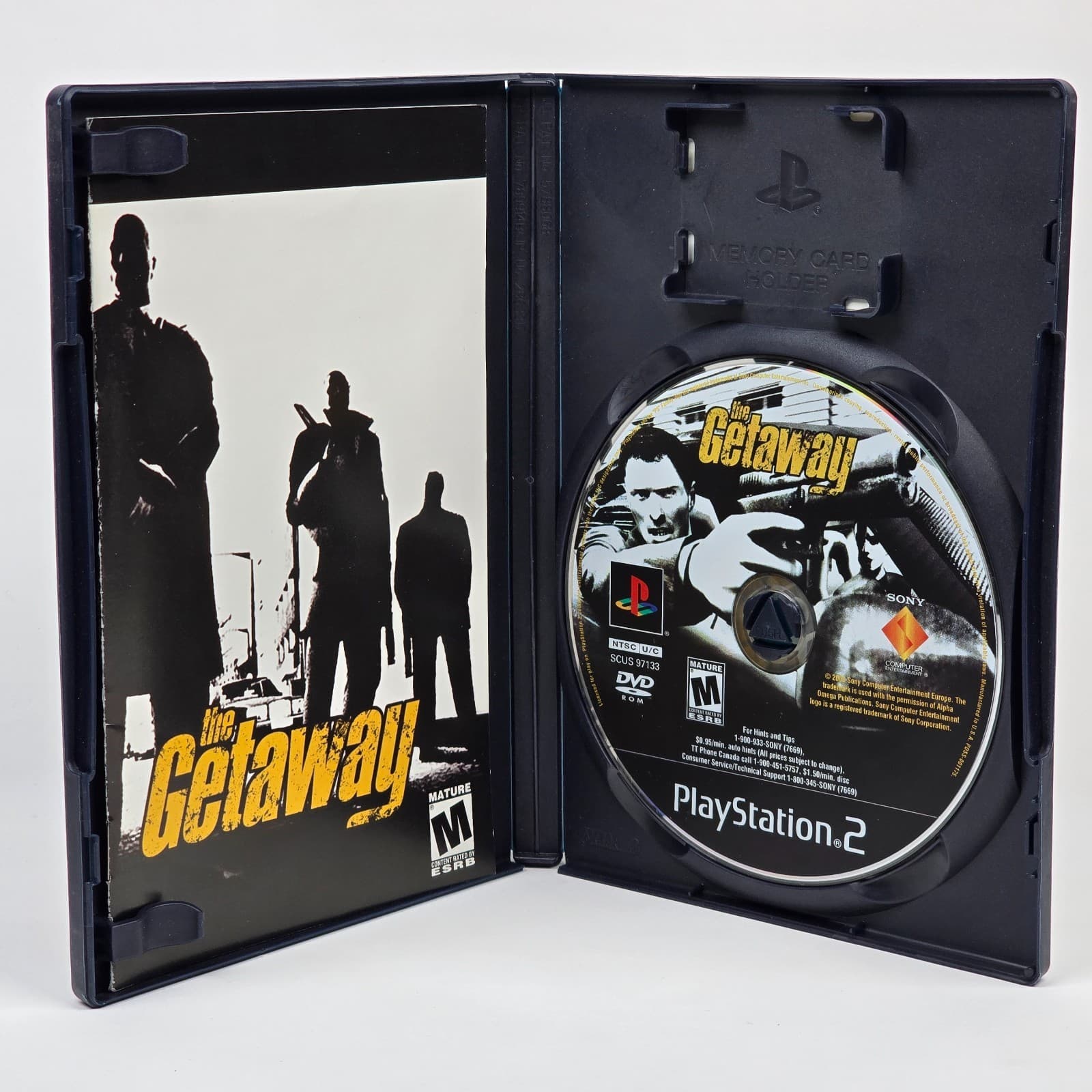 The Getaway (PlayStation 2 PS2) Black Label CIB COMPLETE - Thumbnail 2