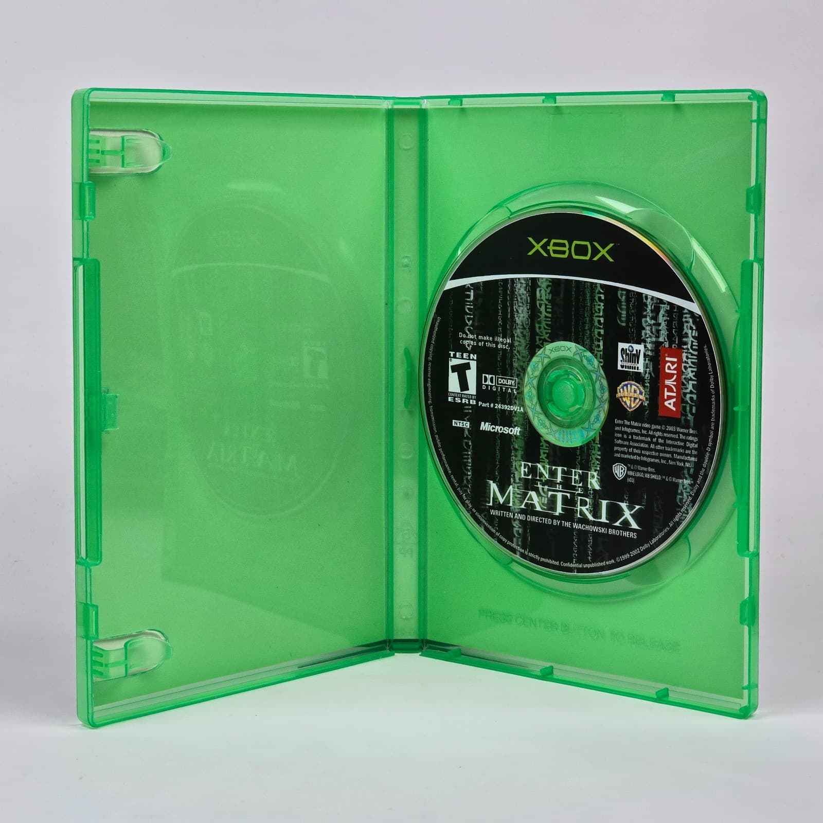 Enter the Matrix (Original Xbox) Black Label Case & Disc - Thumbnail 2