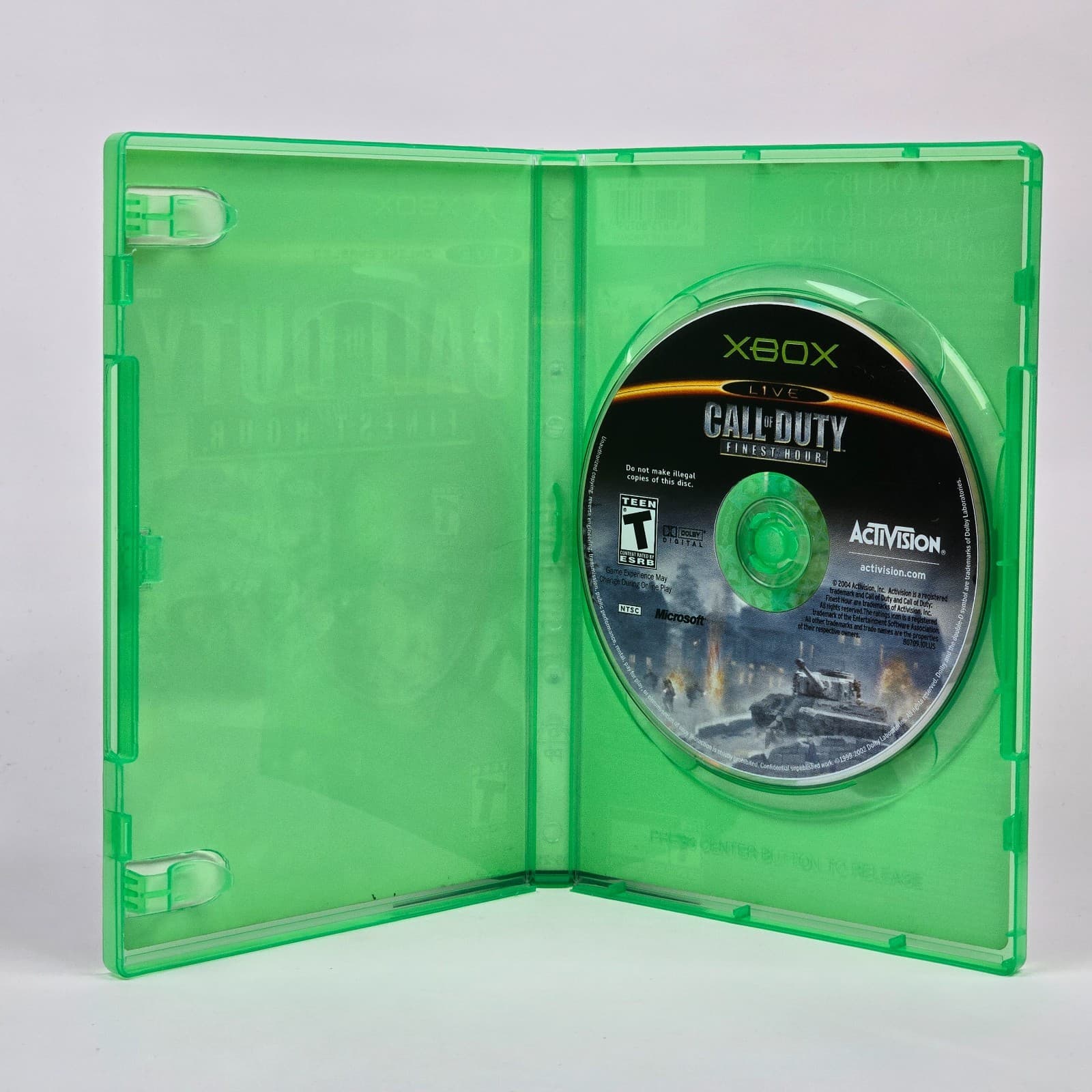 Call of Duty: Finest Hour (Original Xbox) Case & Disc - Thumbnail 2