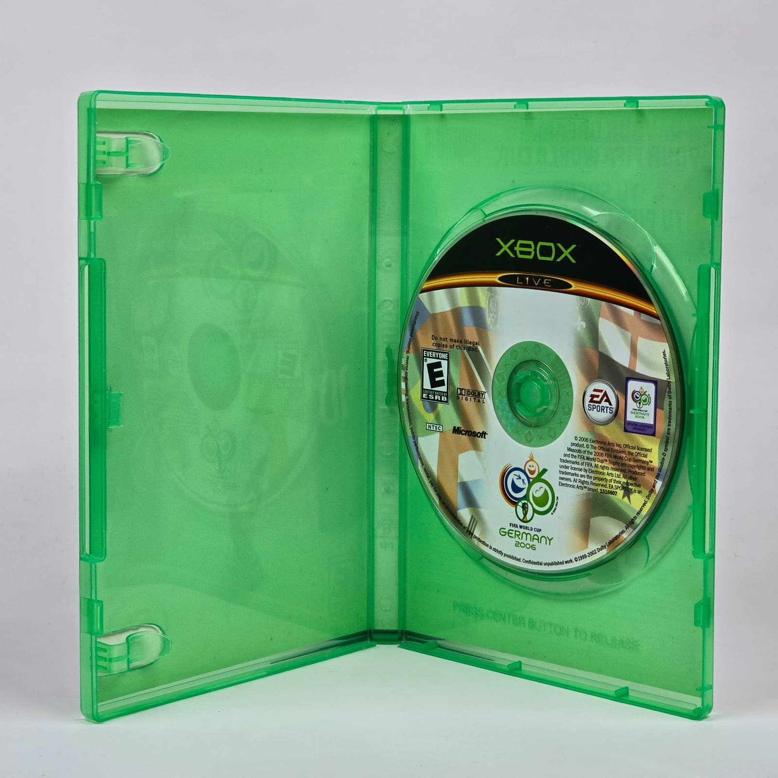 2006 FIFA World Cup Germany (Original Xbox) Case & Disc - Thumbnail 2