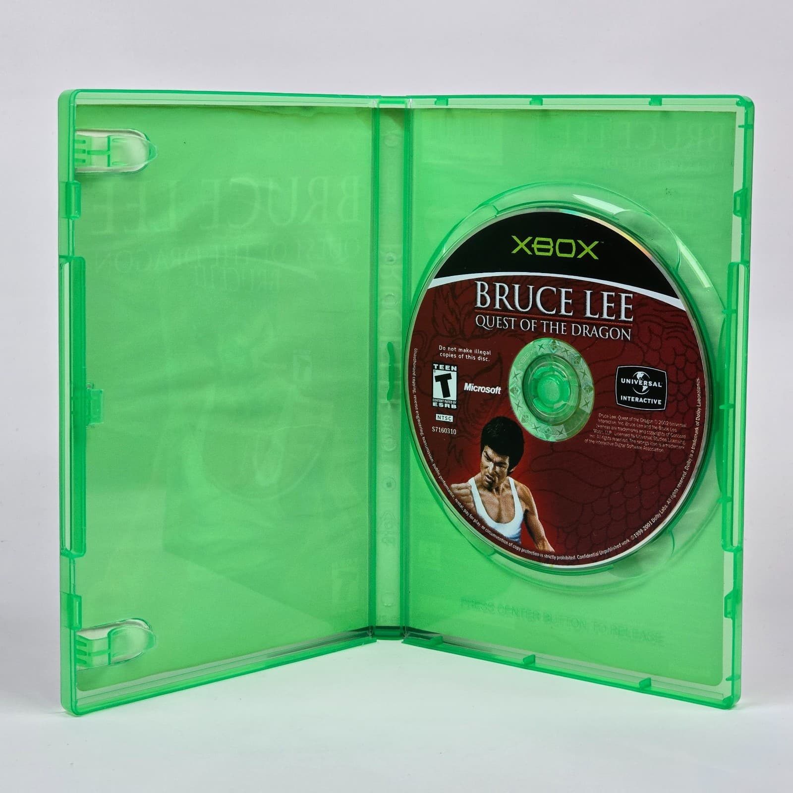 Bruce Lee: Quest of the Dragon (Original Xbox) Case & Disc - Thumbnail 2