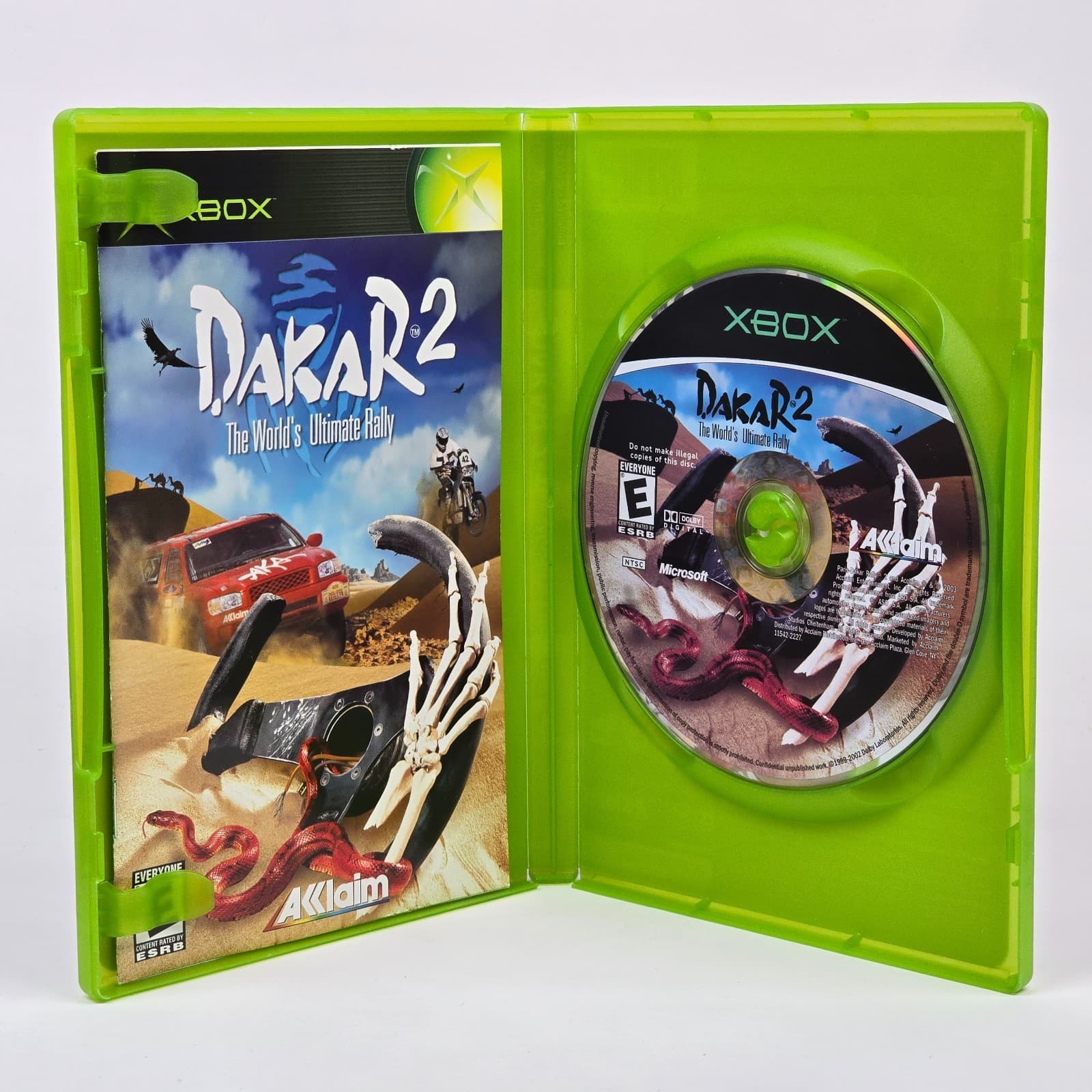 Dakar 2: The World's Ultimate Rally (Original Xbox) CIB COMPLETE - Thumbnail 2