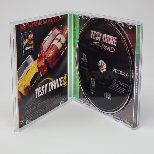 Test Drive Off-Road (PlayStation 1 PS1) Greatest Hits CIB COMPLETE & TESTED - Thumbnail 2