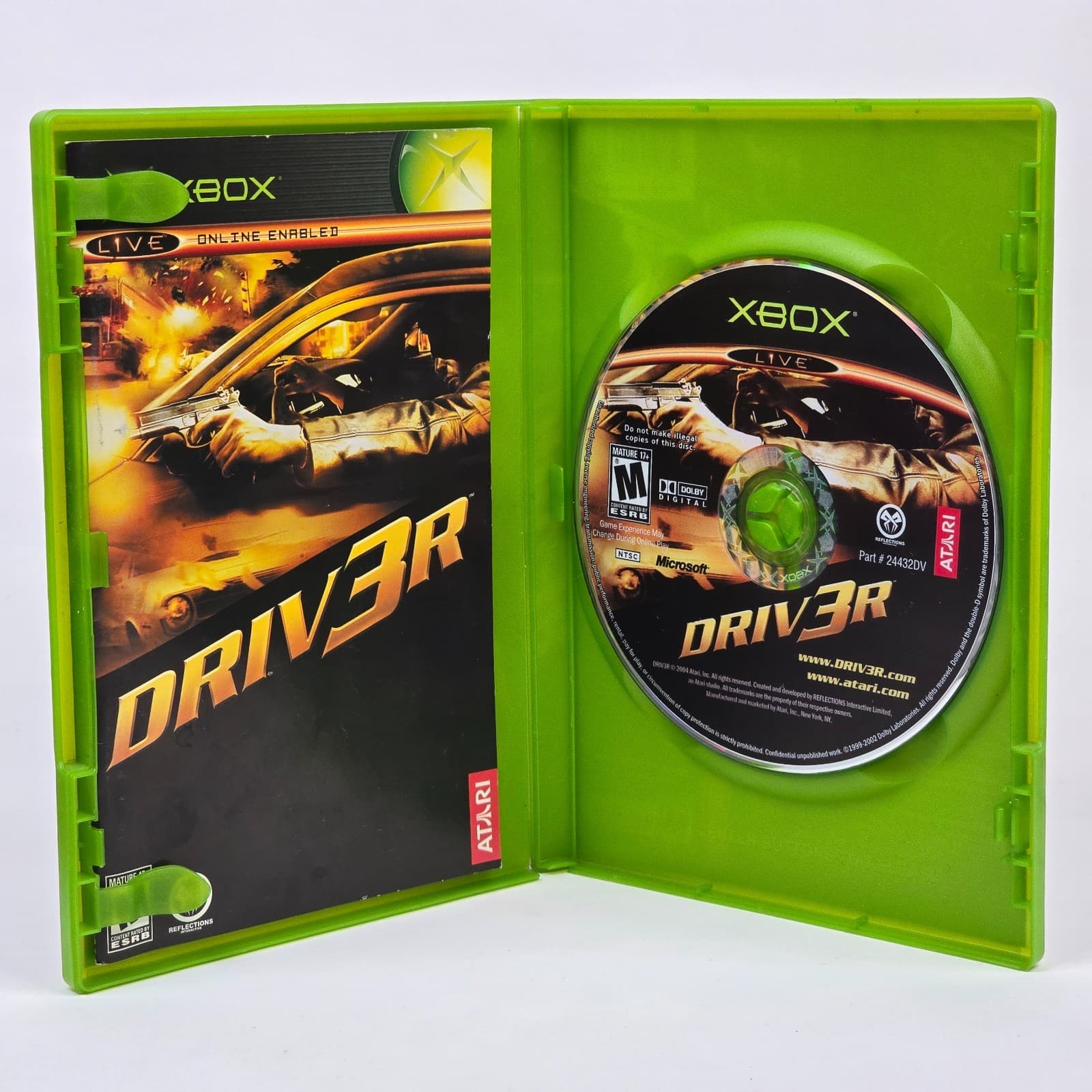 Driver 3 (Original Xbox) CIB COMPLETE - Thumbnail 2