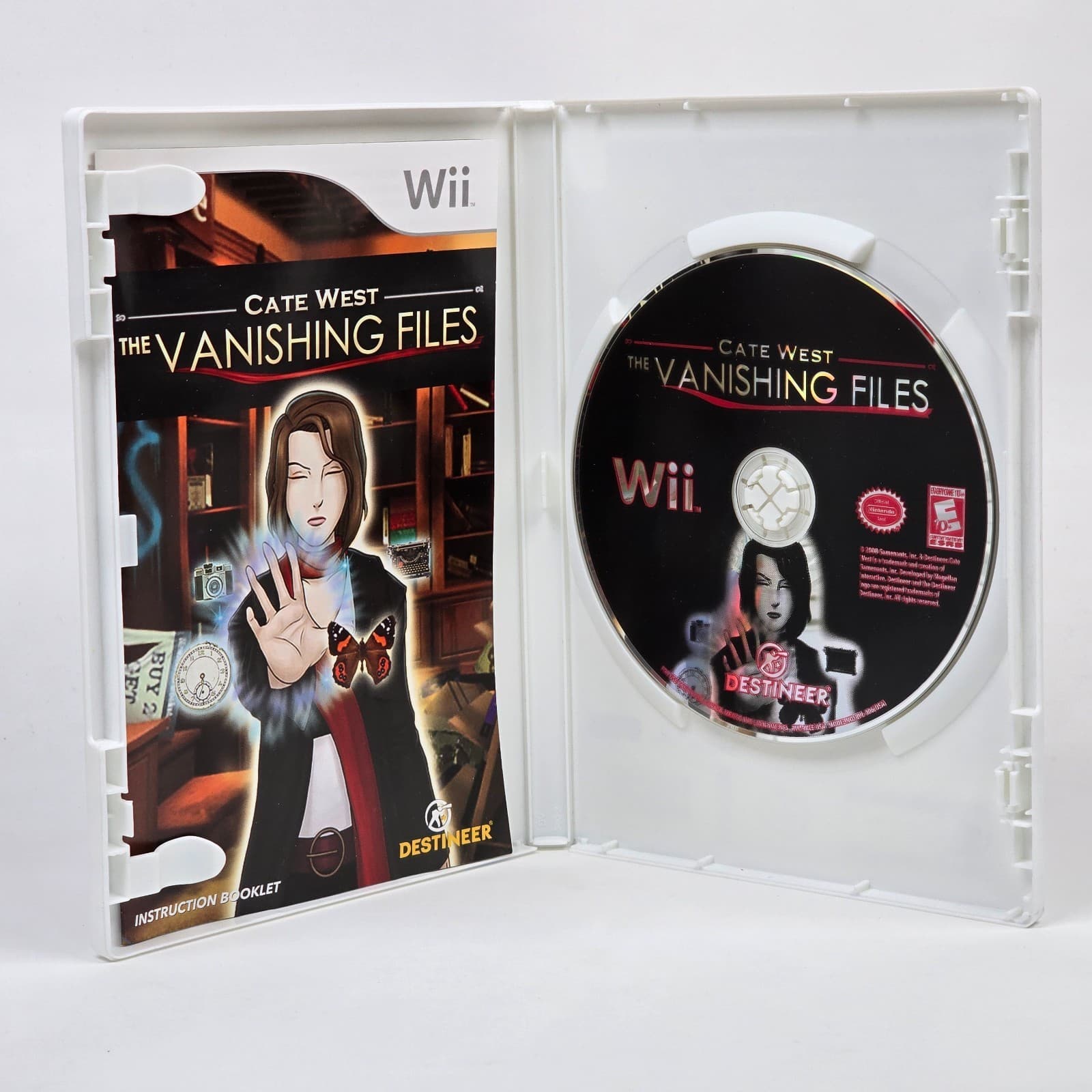 Cate West: The Vanishing Files (Nintendo Wii) CIB COMPLETE - Thumbnail 2