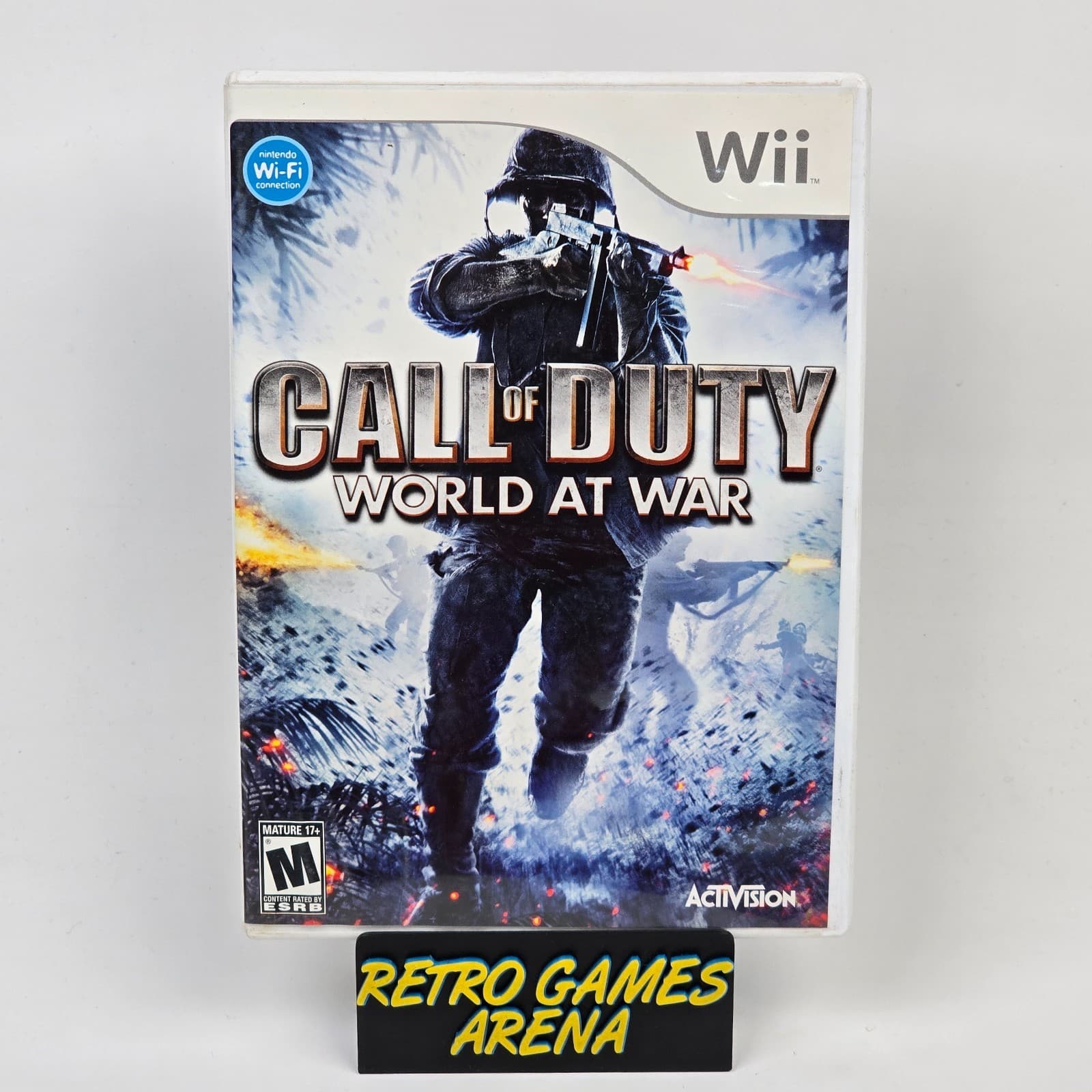 Call of Duty: World at War (Nintendo Wii) Case & Disc