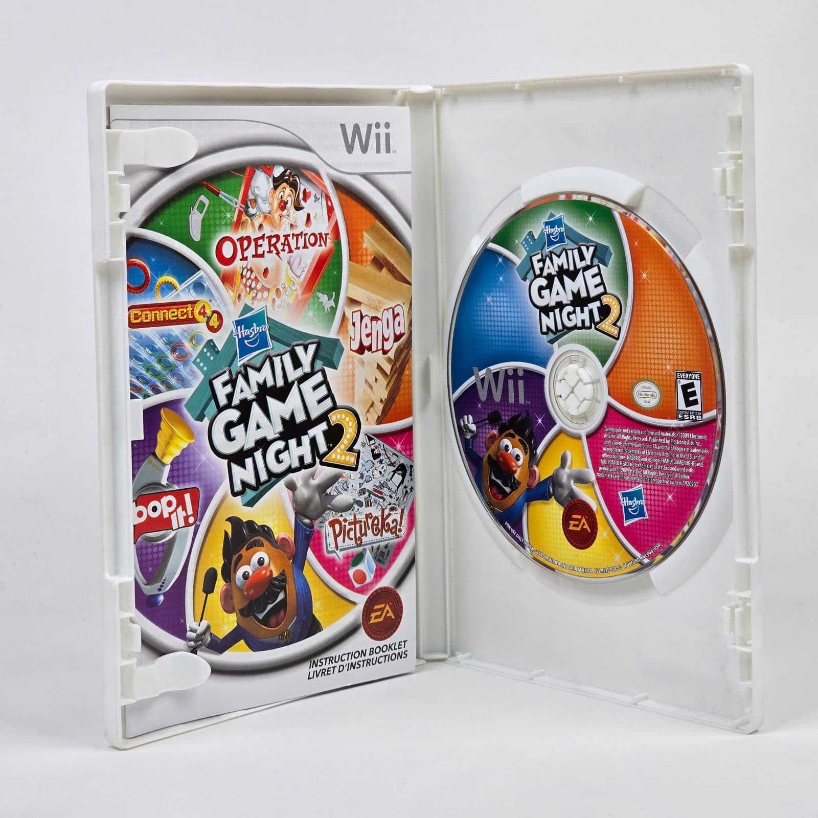 Hasbro Family Game Night 2 (Nintendo Wii) CIB COMPLETE - Thumbnail 2