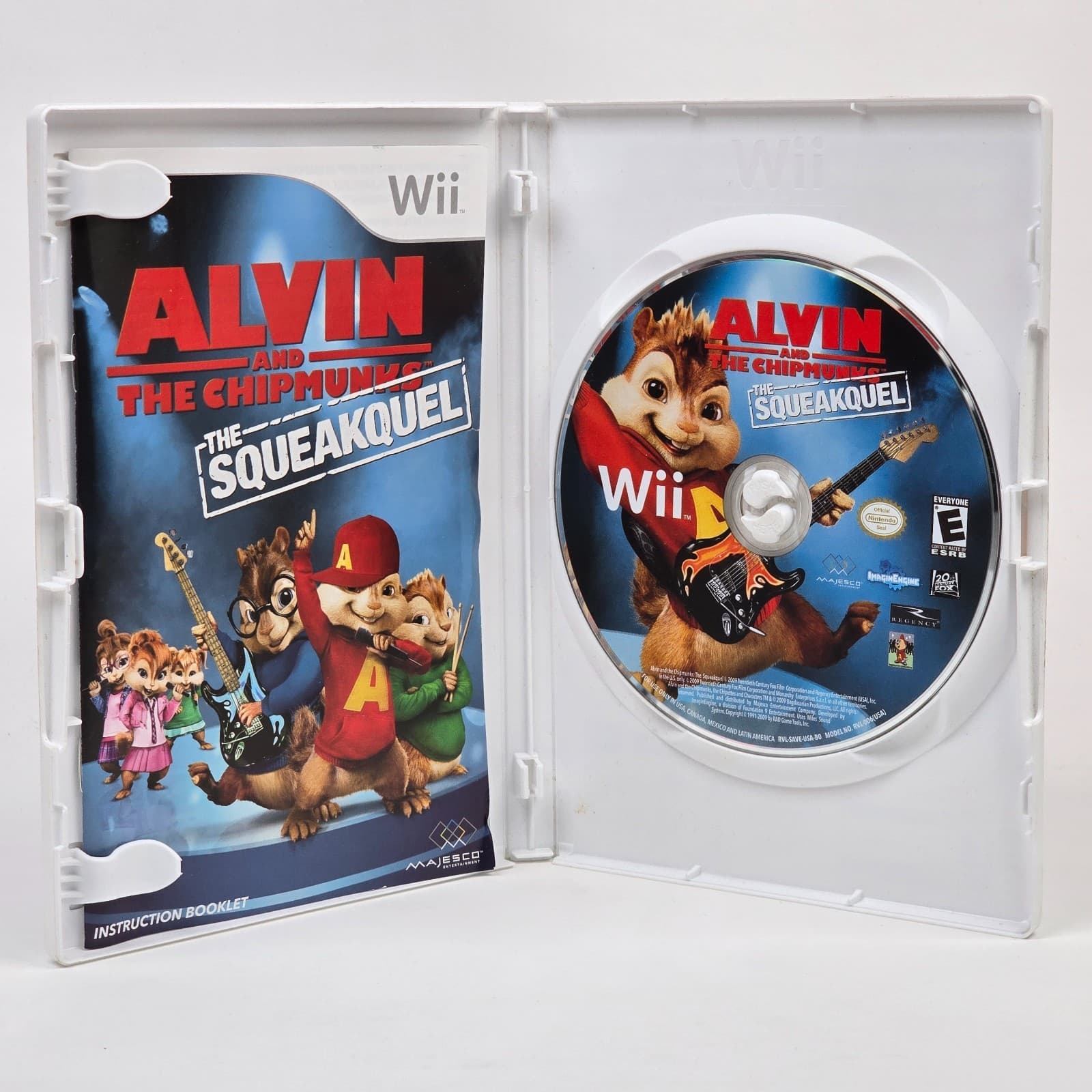 Alvin and the Chipmunks: The Squeakquel (Nintendo Wii) CIB COMPLETE - Thumbnail 2
