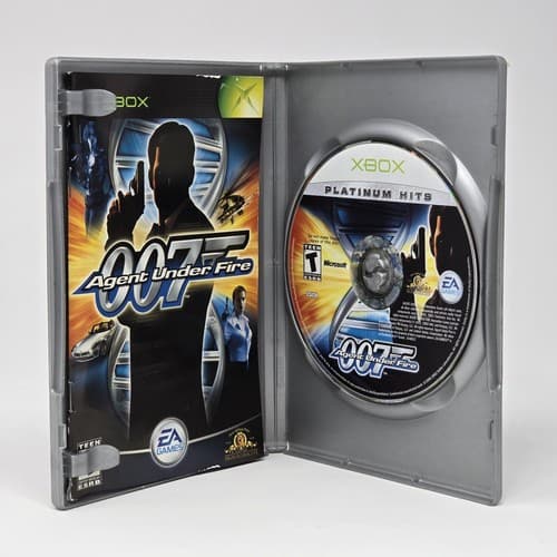James Bond 007 in Agent Under Fire (Original Xbox) Platinum Hits CIB COMPLETE - Thumbnail 2