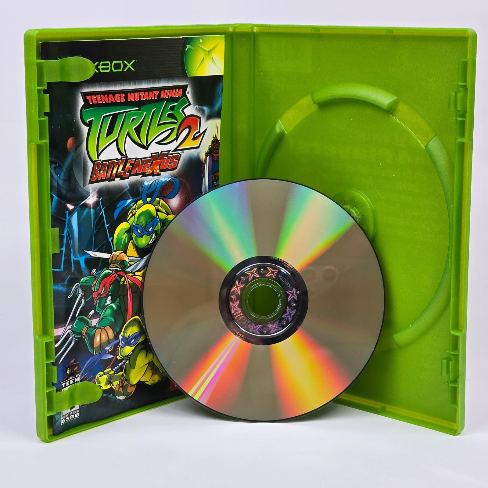 💿REFURBISHED Teenage Mutant Ninja Turtles 2: BattleNexus (Original Xbox) CIB💿 - Thumbnail 3