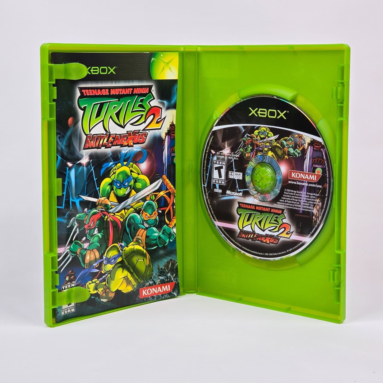 💿REFURBISHED Teenage Mutant Ninja Turtles 2: BattleNexus (Original Xbox) CIB💿 - Thumbnail 2