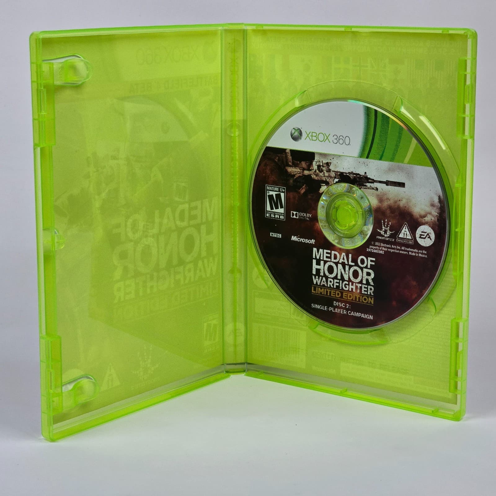 Medal of Honor: Warfighter - Limited Edition (Xbox 360) Case & Disc - Thumbnail 2