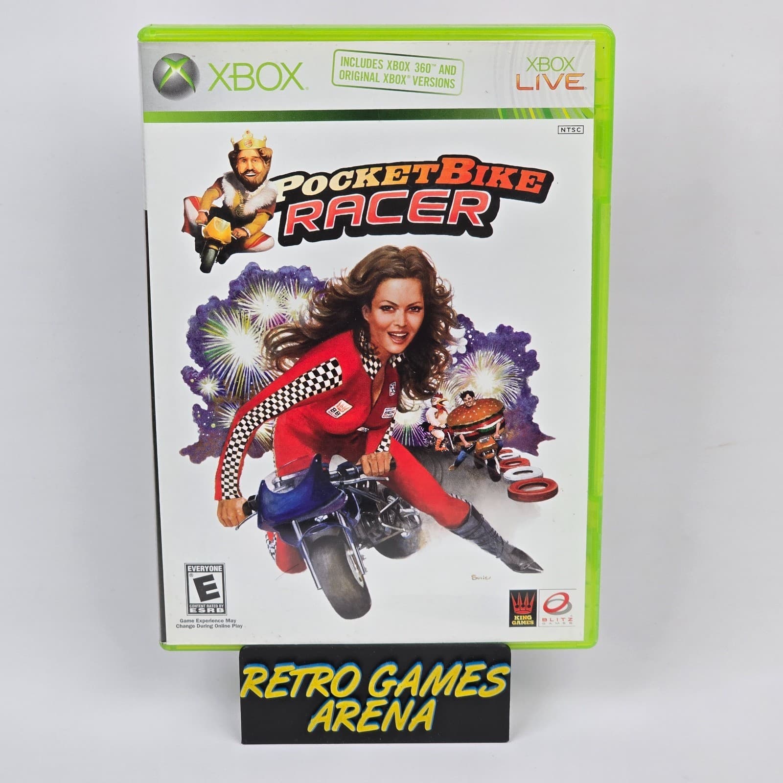PocketBike Pocket Bike Racer - Burger King (Xbox 360) CIB COMPLETE