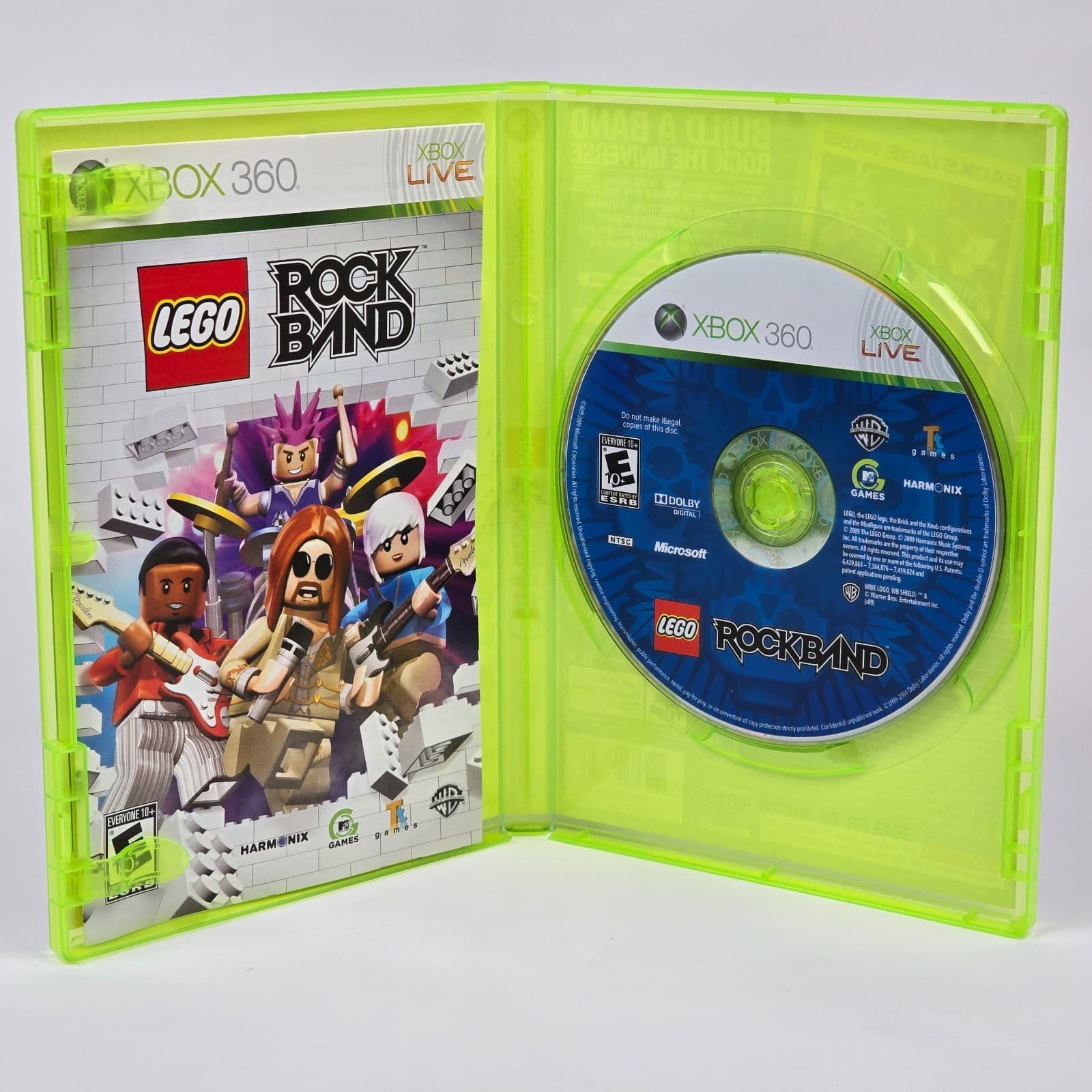 LEGO Rock Band (Xbox 360) CIB COMPLETE - Thumbnail 2