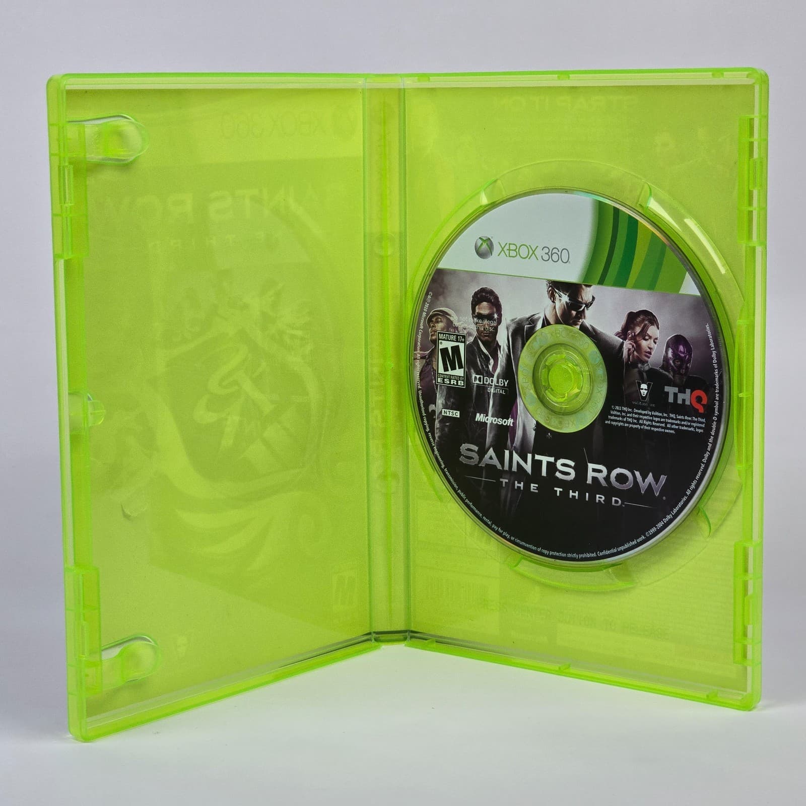 Saints Row: The Third (Xbox 360) Case & Disc - Thumbnail 2