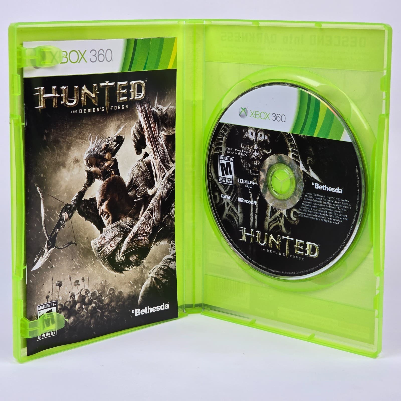 Hunted: The Demon's Forge (Xbox 360) CIB COMPLETE - Thumbnail 2