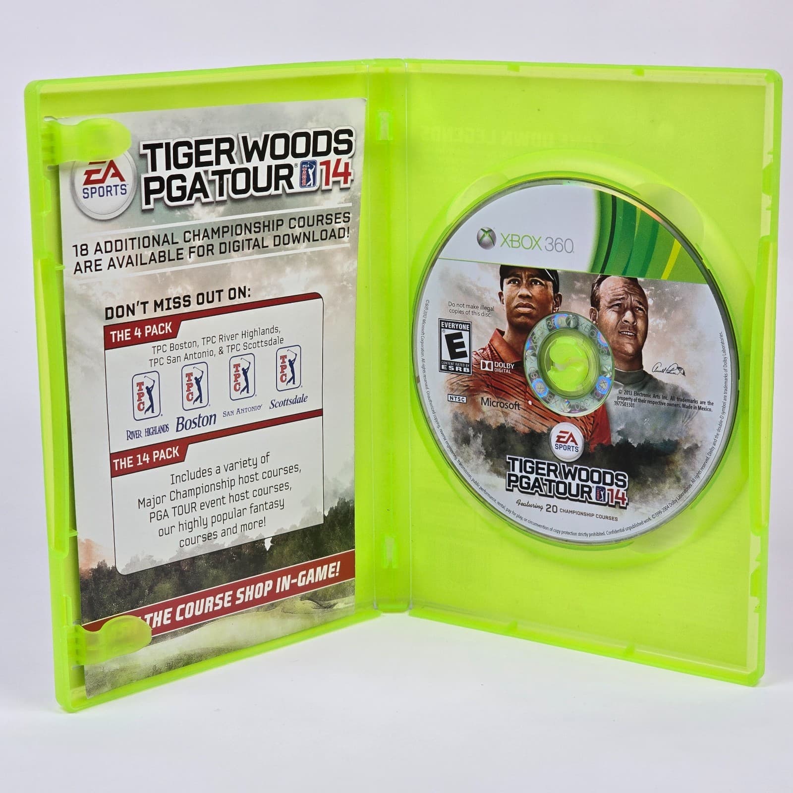 Tiger Woods PGA Tour 14 (Xbox 360) CIB COMPLETE - Thumbnail 2