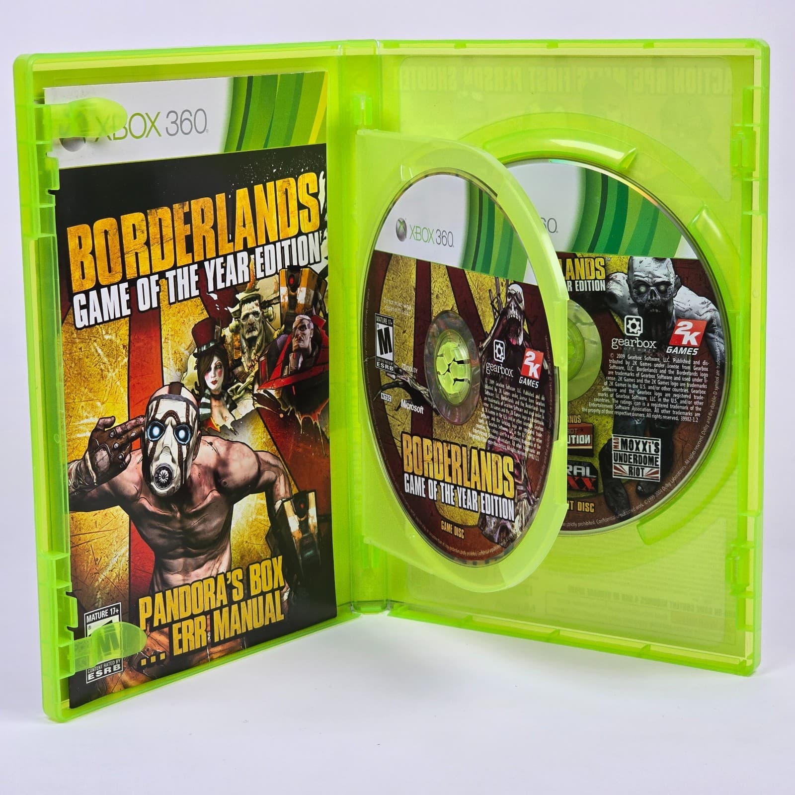 Borderlands: Game of the Year Edition (Xbox 360) Platinum Hits CIB COMPLETE - Thumbnail 2