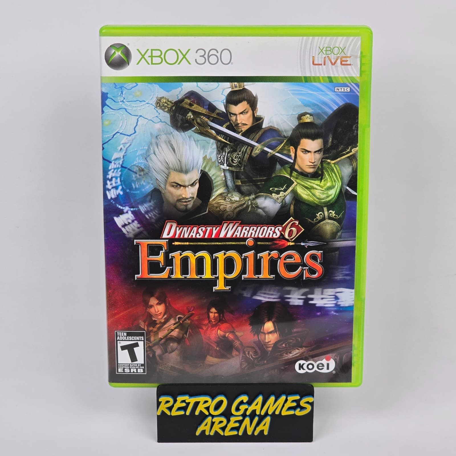 Dynasty Warriors 6: Empires (Xbox 360) CIB COMPLETE