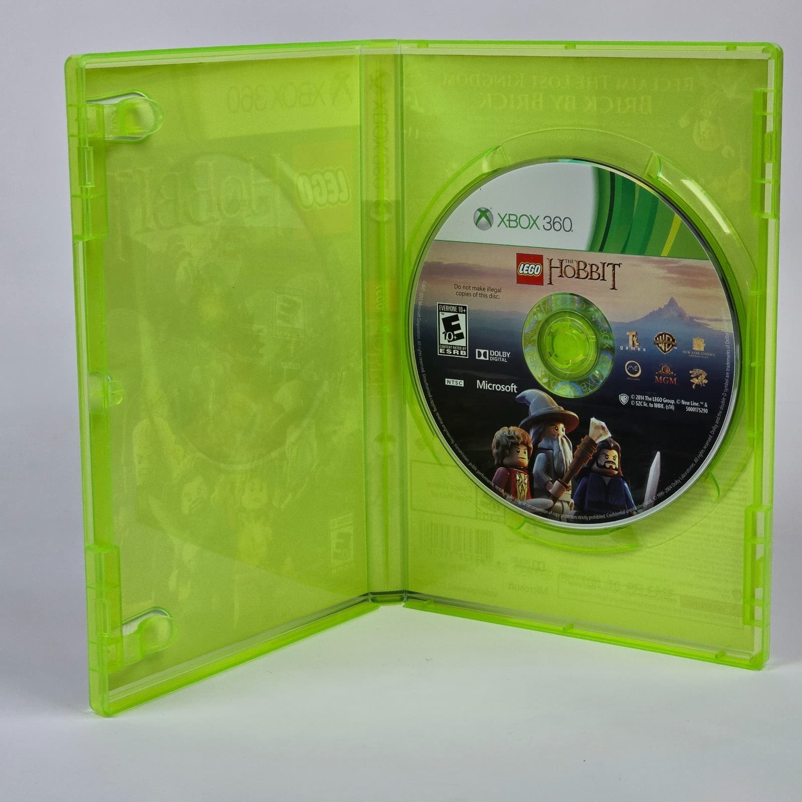 LEGO The Hobbit - Lord of the Rings (Xbox 360) Case & Disc - Thumbnail 2