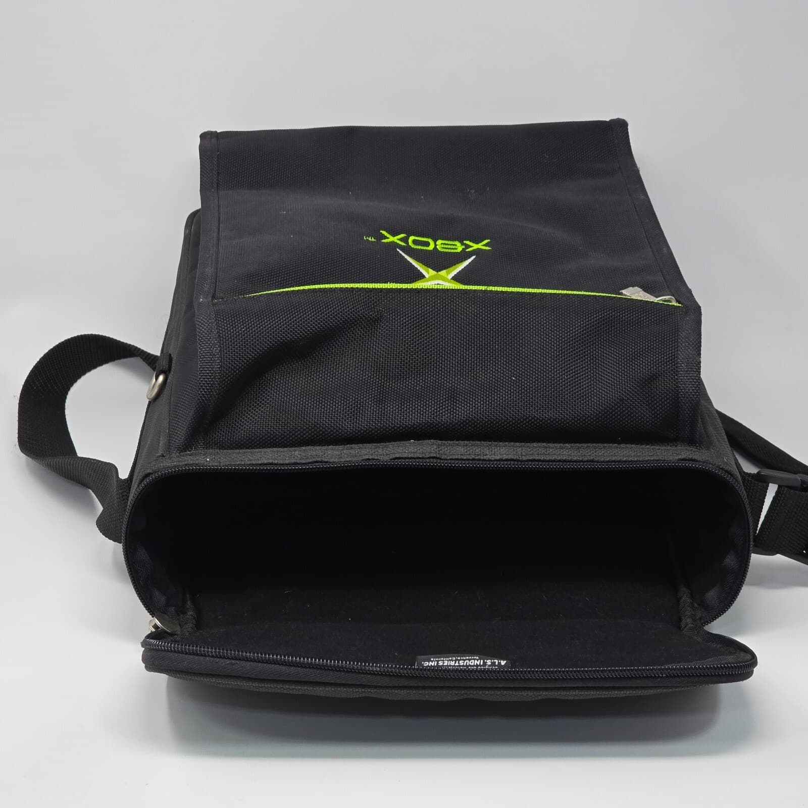 Original Xbox Official Console Carrying Storage Case Travel Messenger Bag - Thumbnail 2