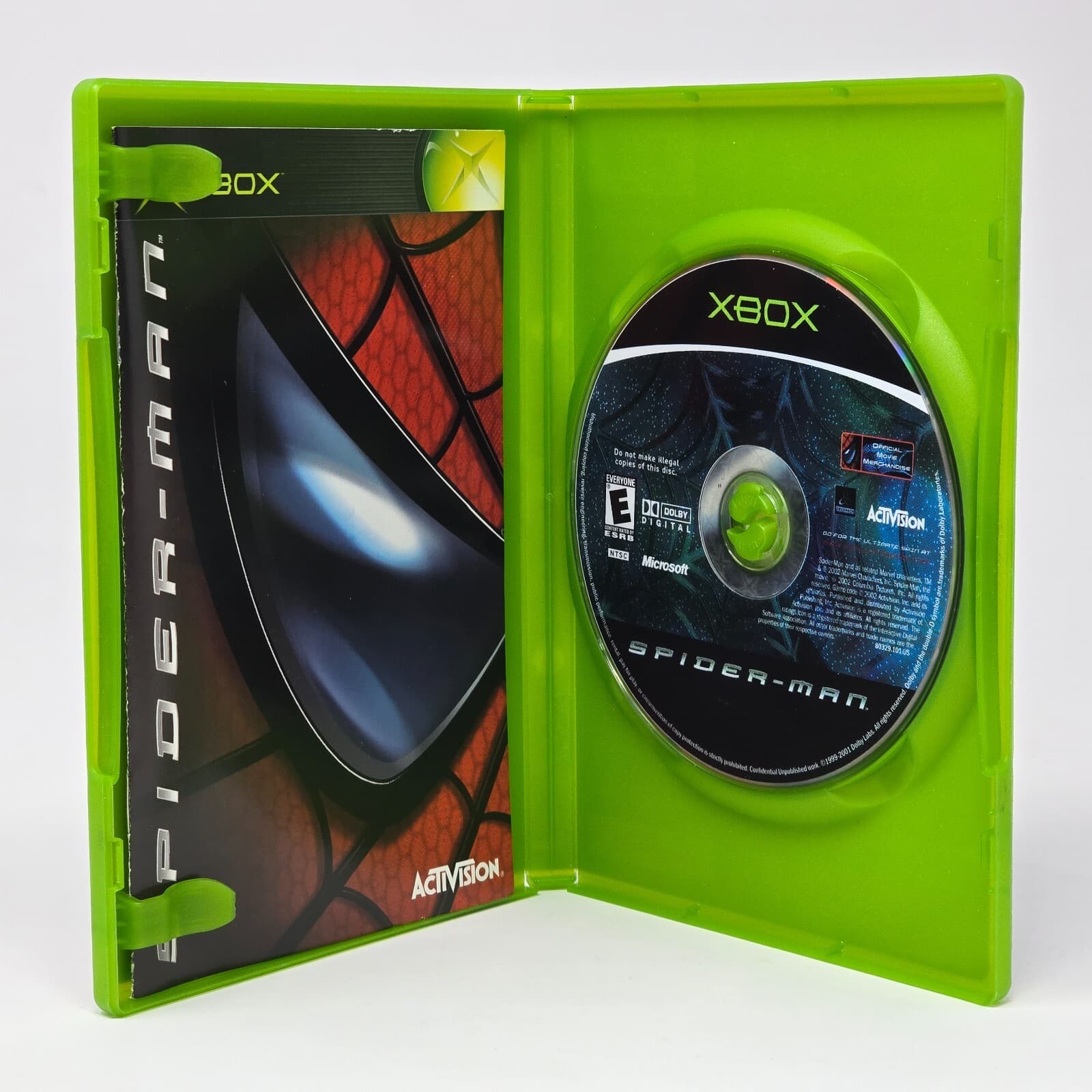 Spider-Man (Original Xbox) Black Label CIB COMPLETE & TESTED - Thumbnail 2
