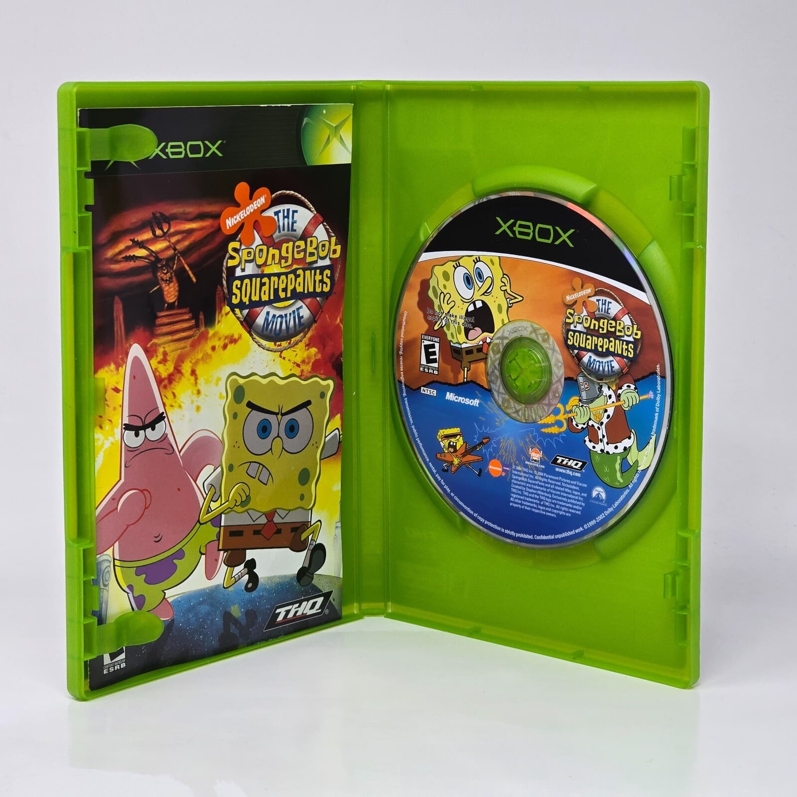 The SpongeBob SquarePants Movie (Original Xbox) Black Label CIB COMPLETE TESTED - Thumbnail 2