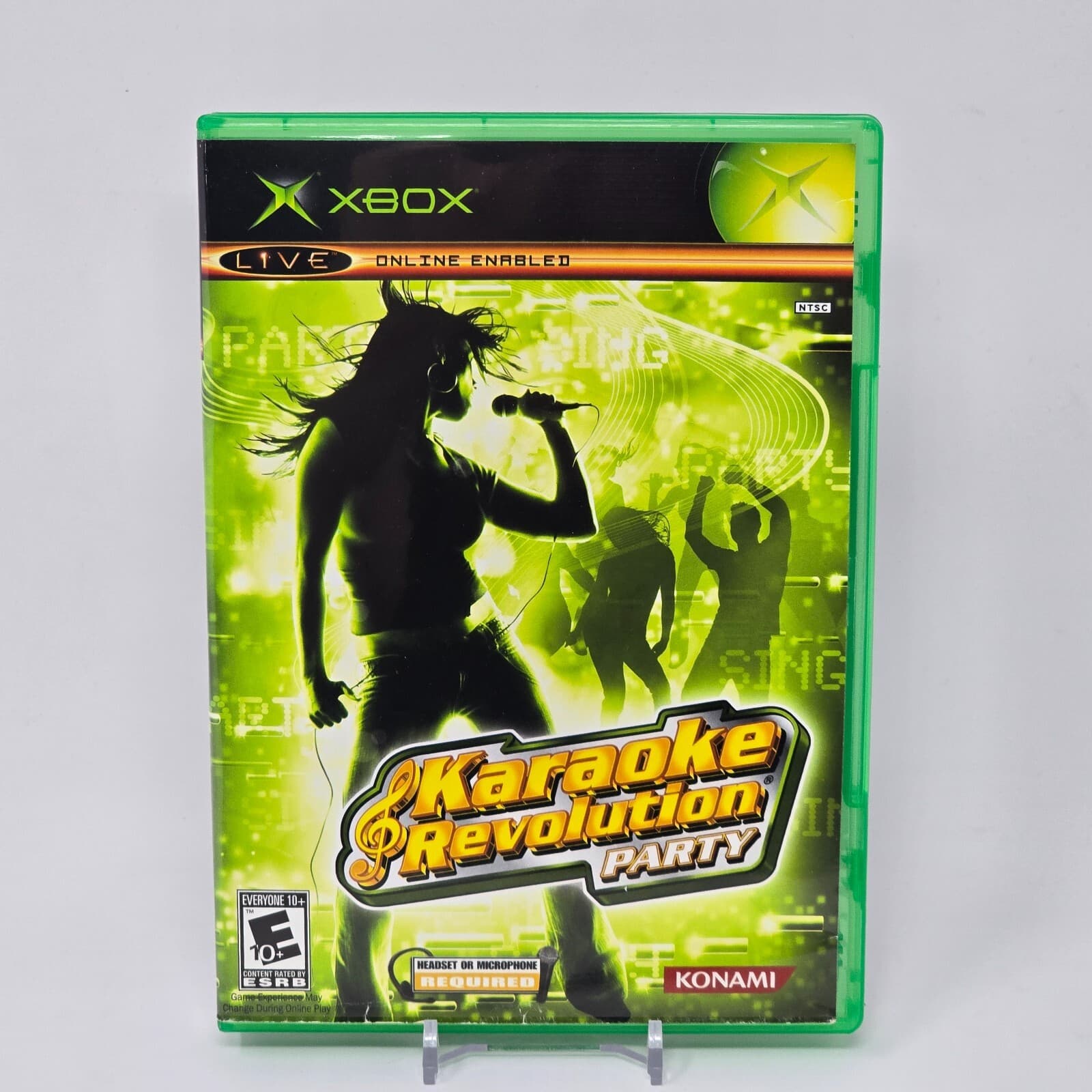 Karaoke Revolution Party (Original Xbox) Case & Disc TESTED