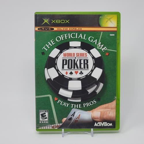 World Series of Poker (Original Xbox) CIB COMPLETE & TESTED