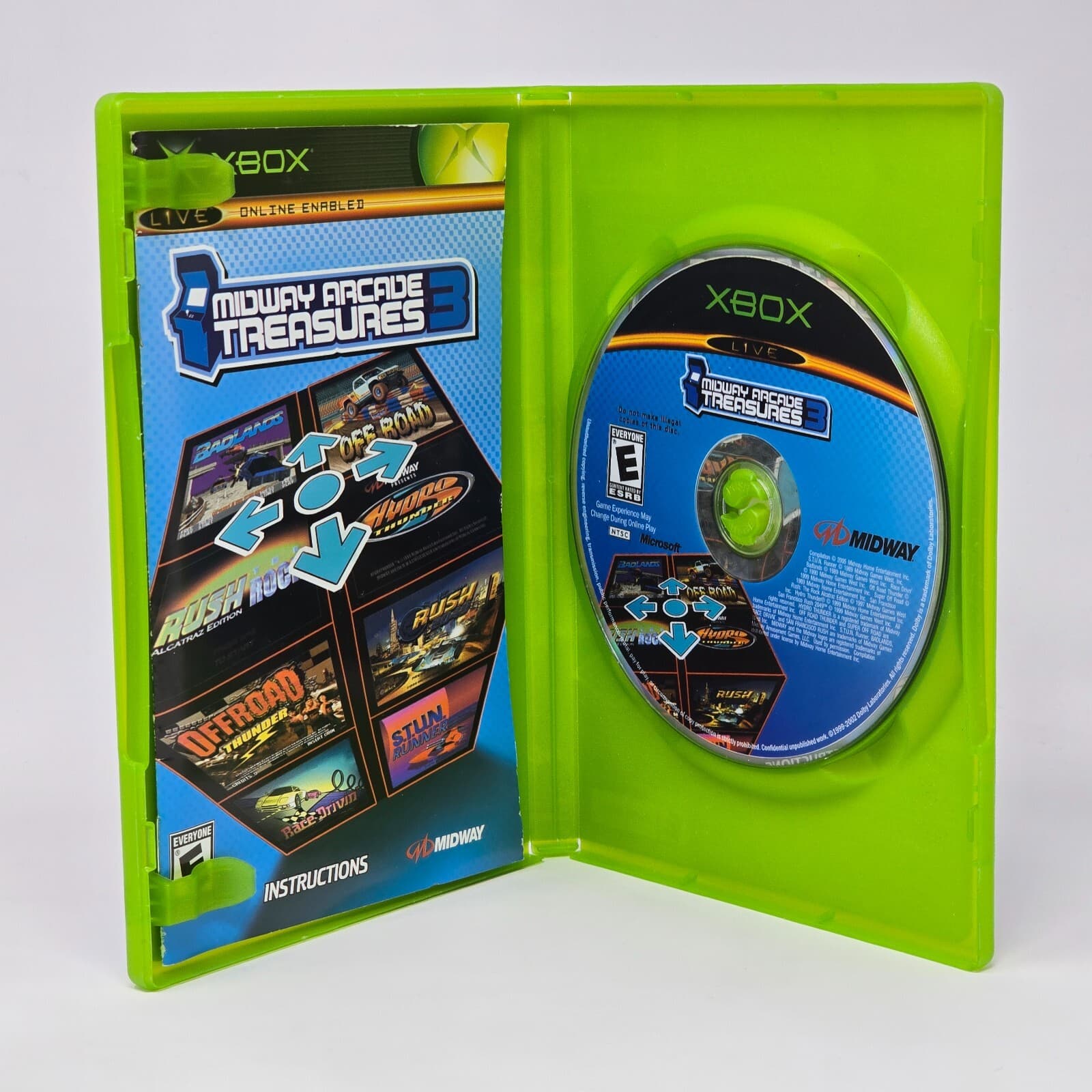 Midway Arcade Treasures 3 (Original Xbox) CIB COMPLETE & TESTED - Thumbnail 2