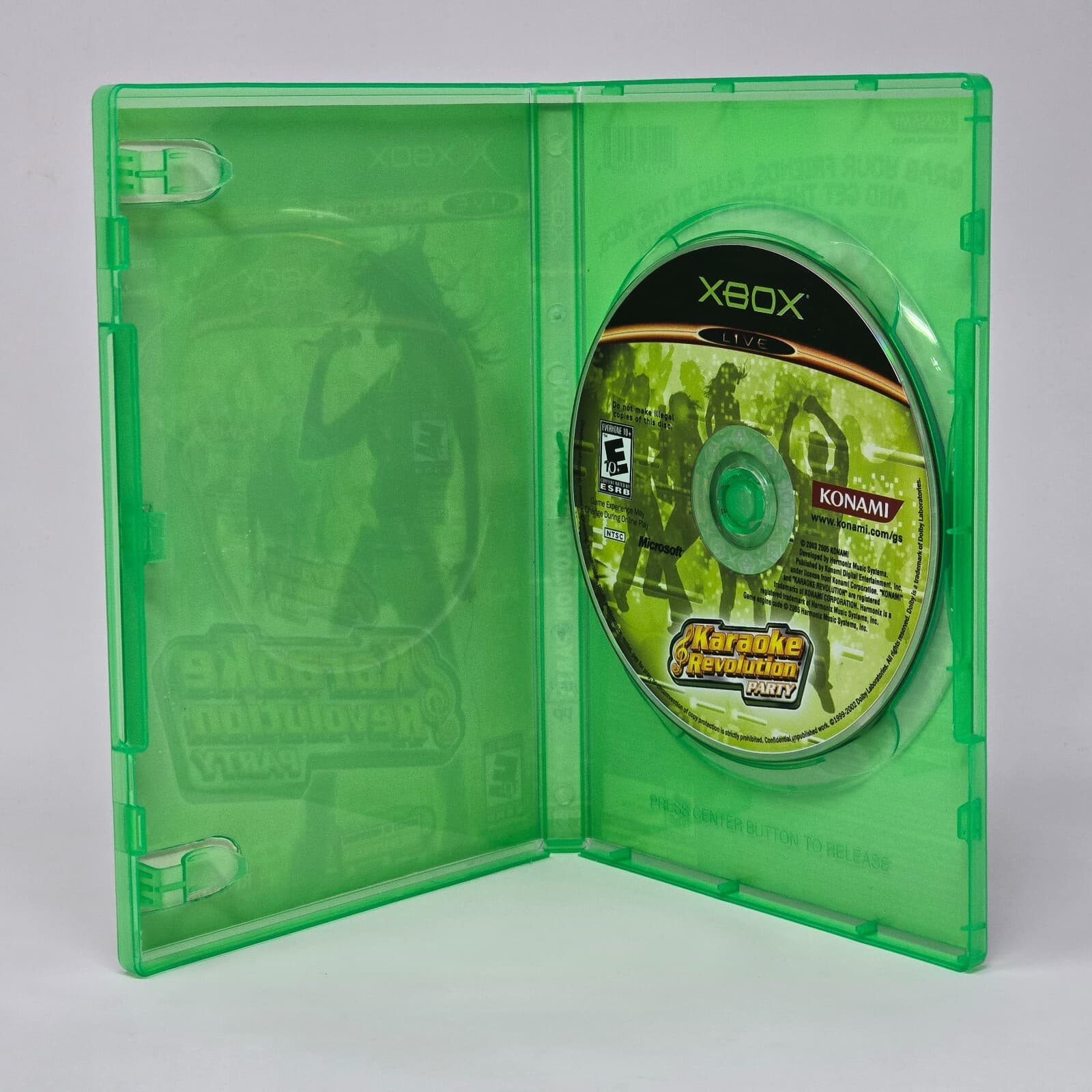 Karaoke Revolution Party (Original Xbox) Case & Disc TESTED - Thumbnail 2