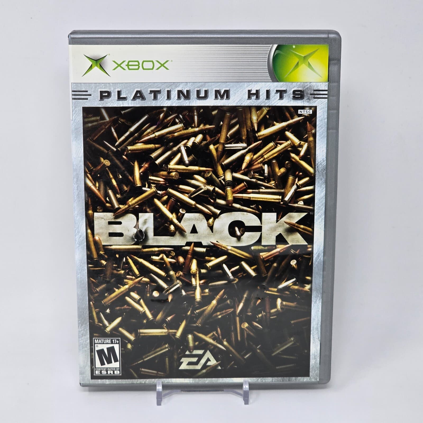 Black - The Game (Original Xbox) Platinum Hits CIB COMPLETE & TESTED