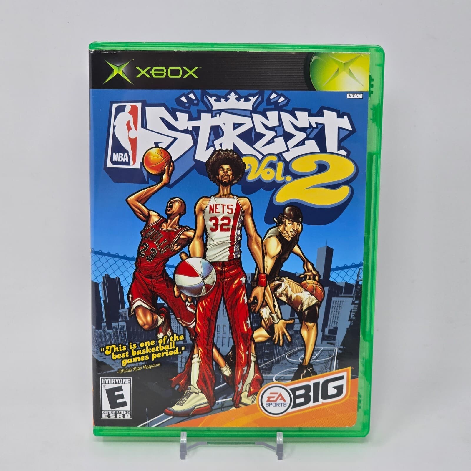 NBA Street: Vol 2 (Original Xbox) Black Label Case & Disc TESTED