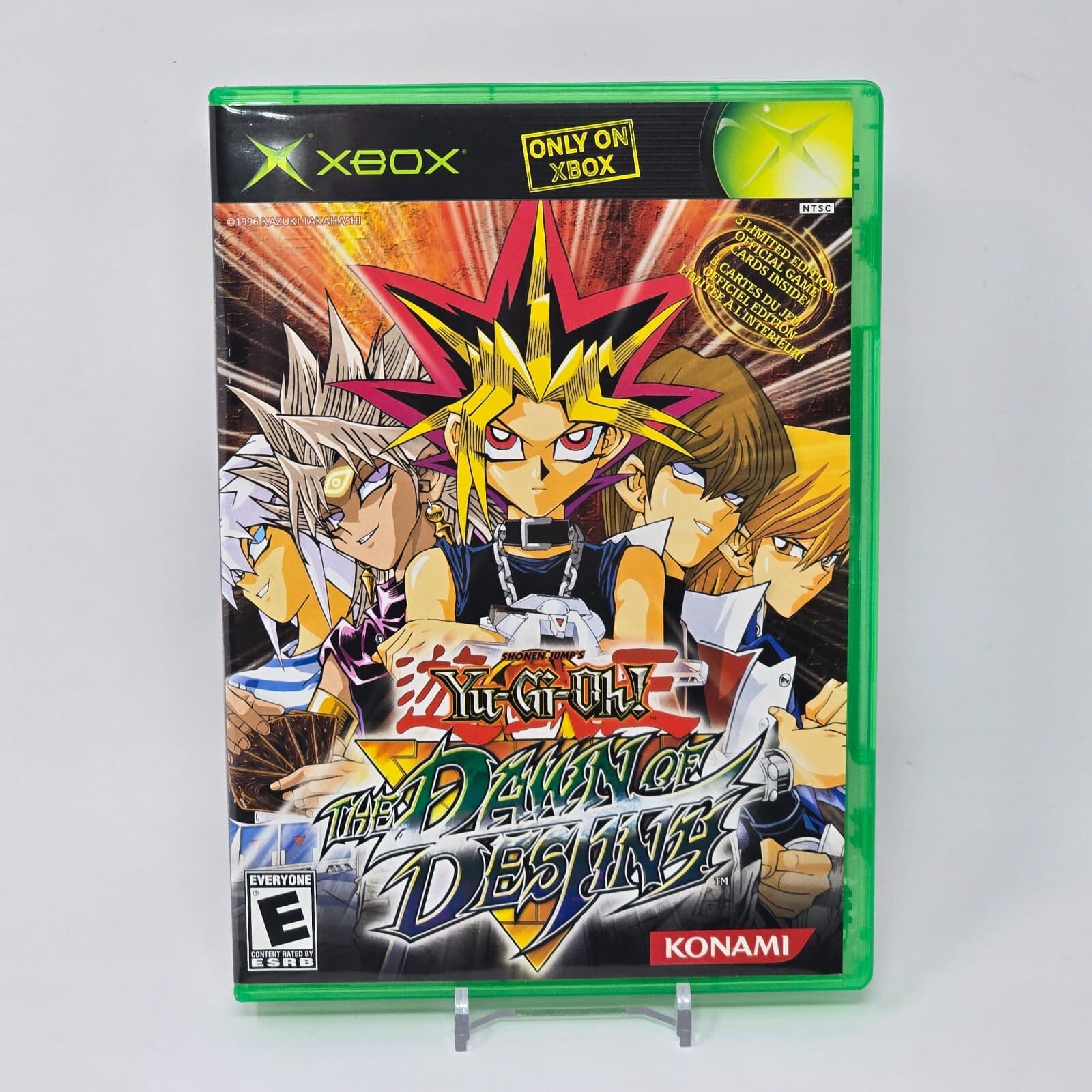 Yu-Gi-Oh! Dawn of Destiny (Original Xbox) Black Label Case & Disc TESTED