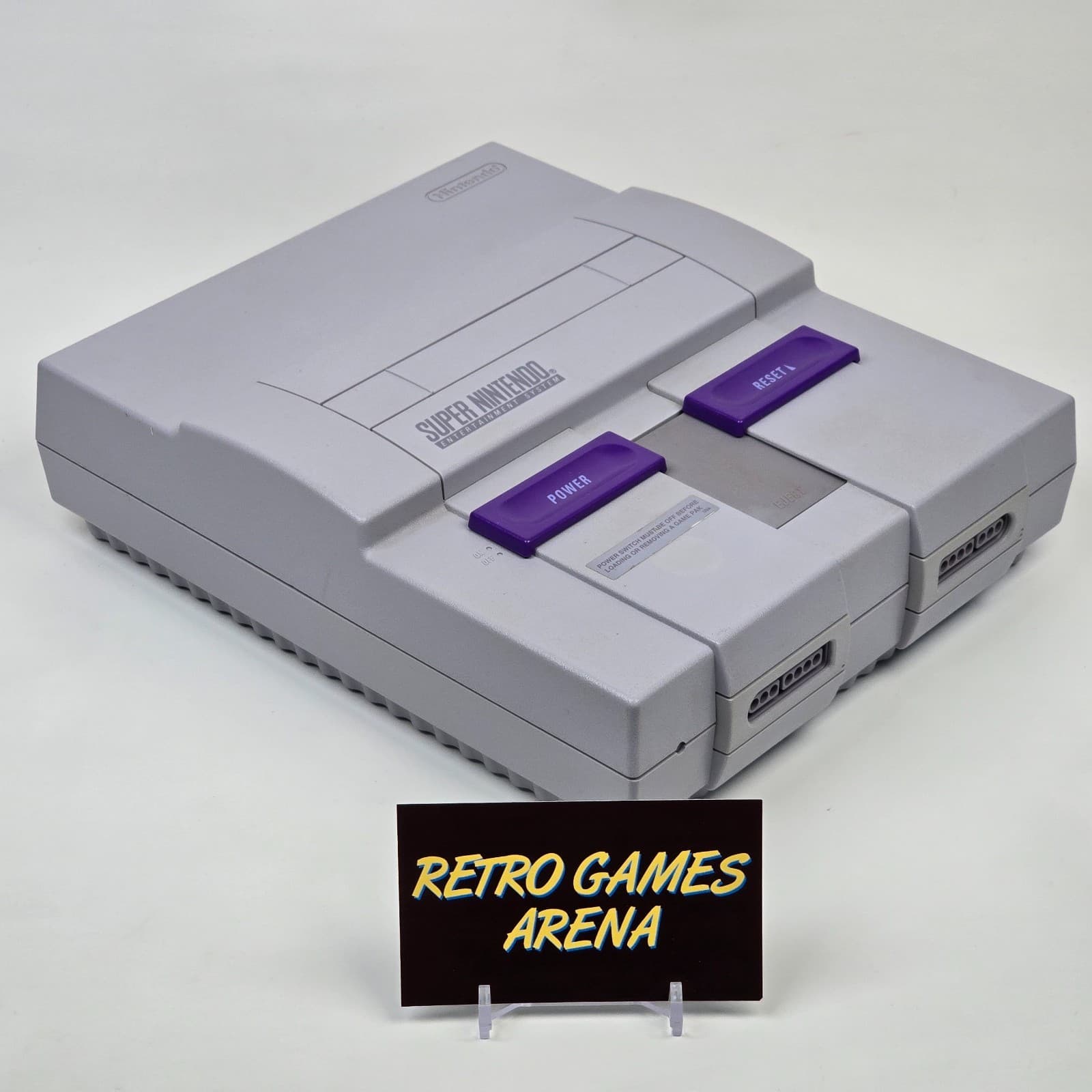 Super Nintendo SNES Console Only (SNS-001) THOROUGHLY CLEANED & TESTED