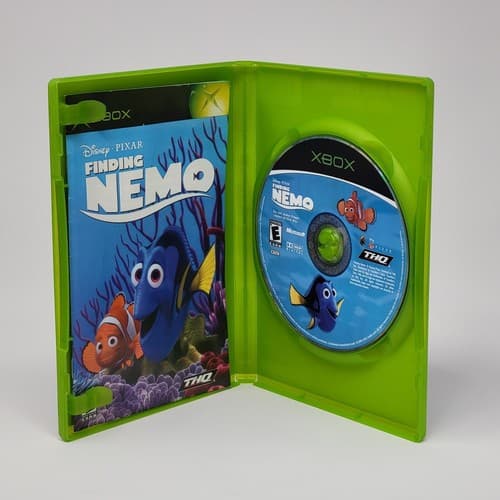 Finding Nemo (Disney) (Original Xbox) Black Label CIB COMPLETE & TESTED - Thumbnail 2