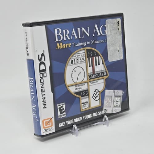 Brain Age 2 (Nintendo DS) BRAND NEW FACTORY SEALED