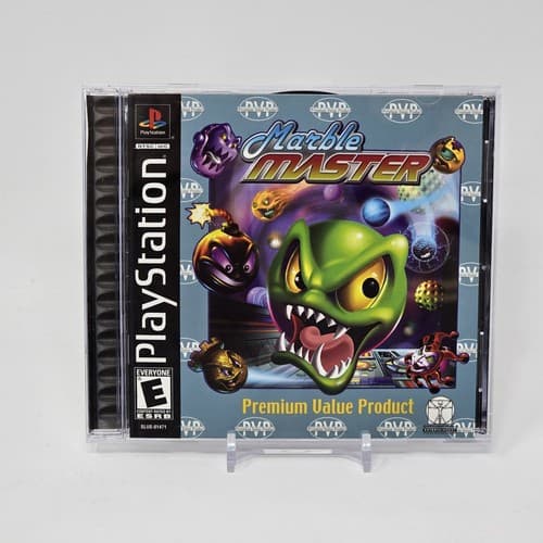 Marble Master (PlayStation 1 PS1) CIB COMPLETE & TESTED