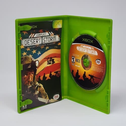 Conflict: Desert Storm (Original Xbox) Black Label CIB COMPLETE & TESTED - Thumbnail 2
