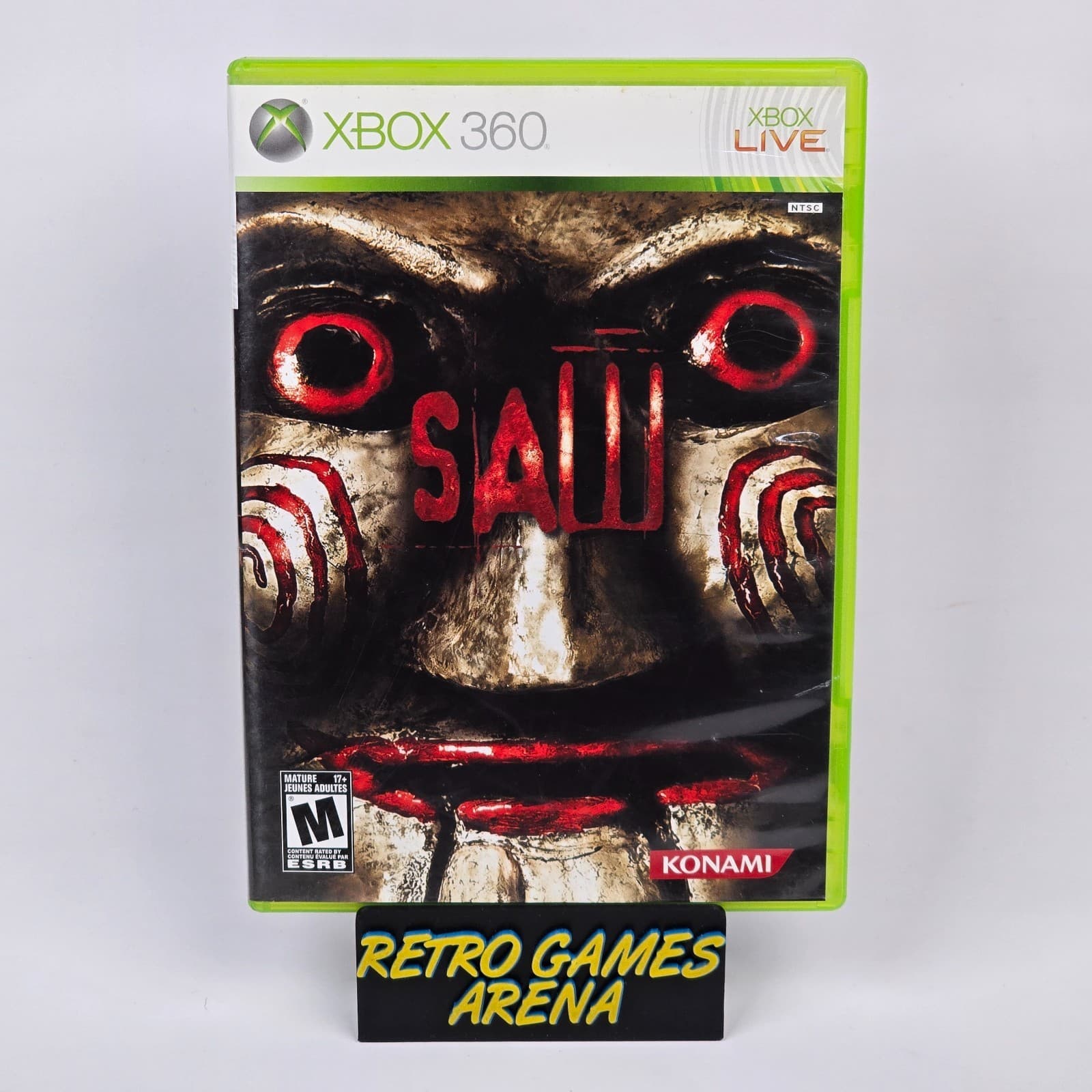 Saw (Xbox 360) Case & Disc