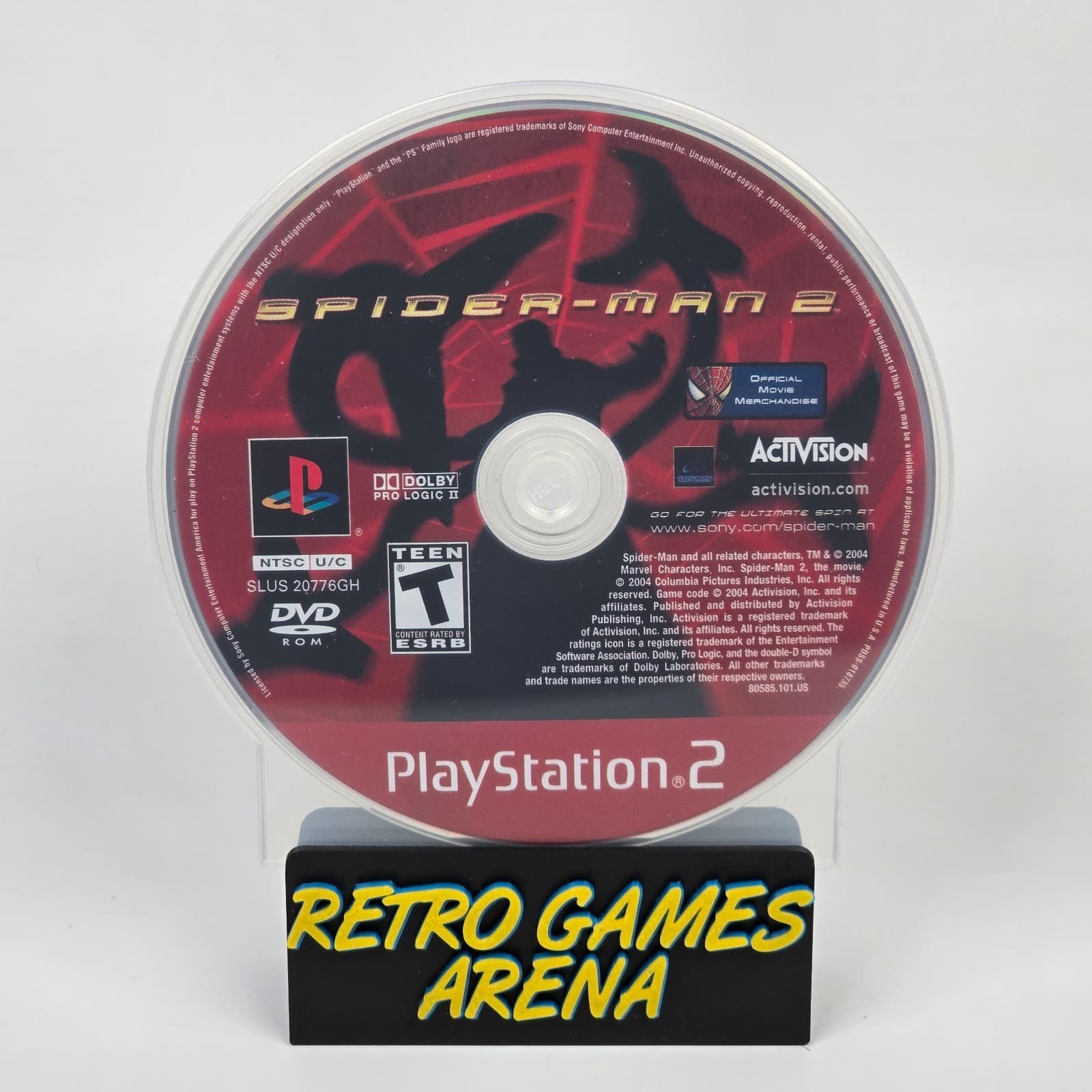 Spider-Man 2 (PlayStation 2 PS2) Greatest Hits Disc