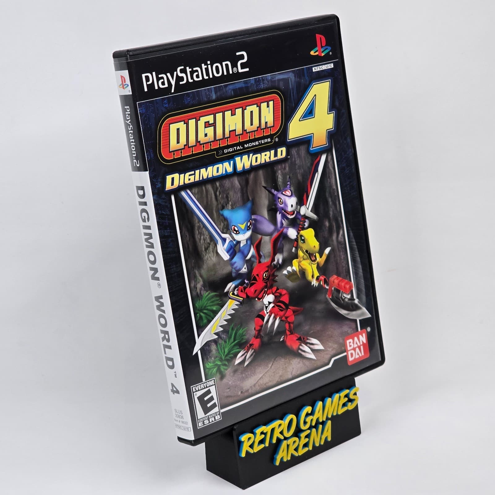 💿REFURBISHED Digimon World 4 (PlayStation 2 PS2) CIB COMPLETE💿