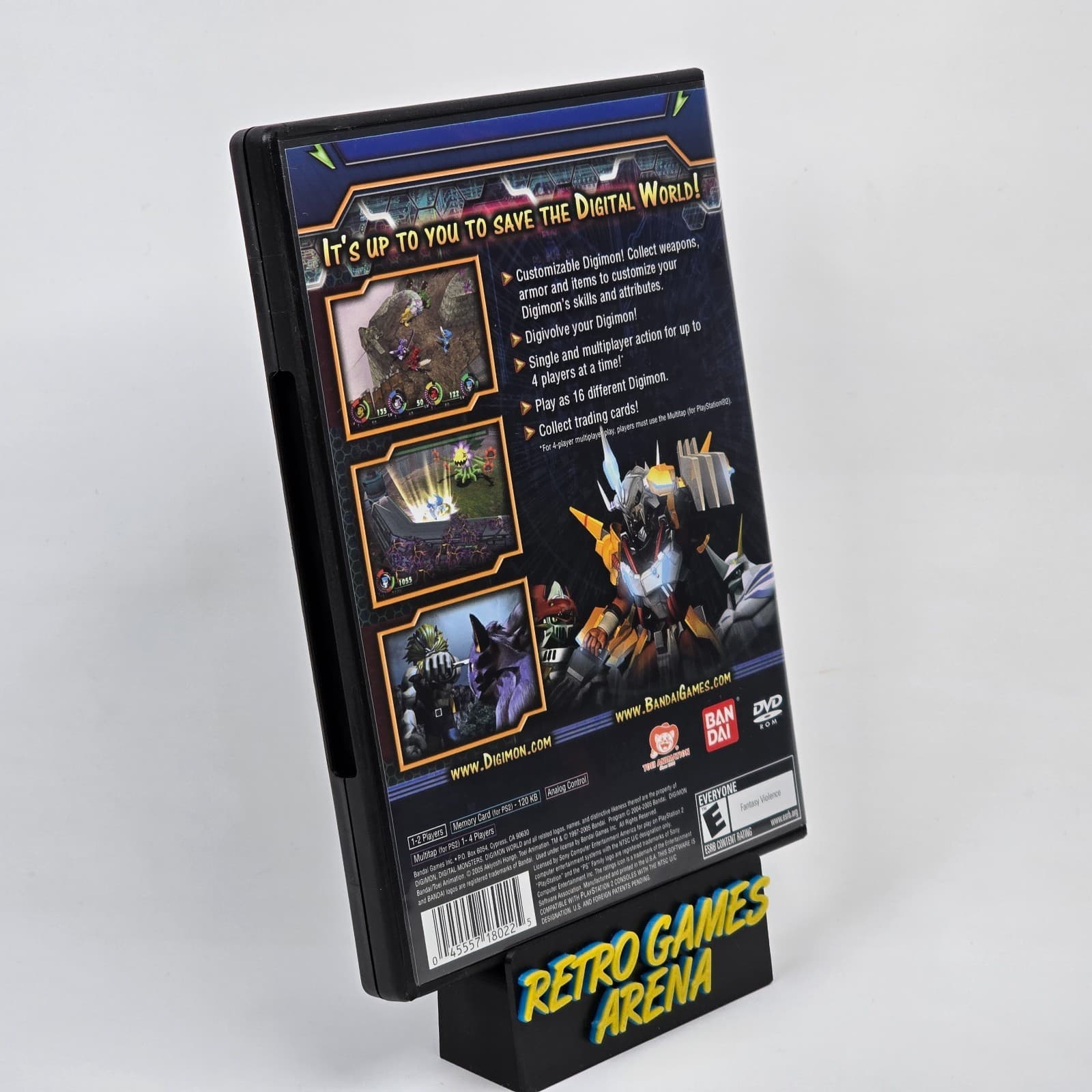 💿REFURBISHED Digimon World 4 (PlayStation 2 PS2) CIB COMPLETE💿 - Thumbnail 4