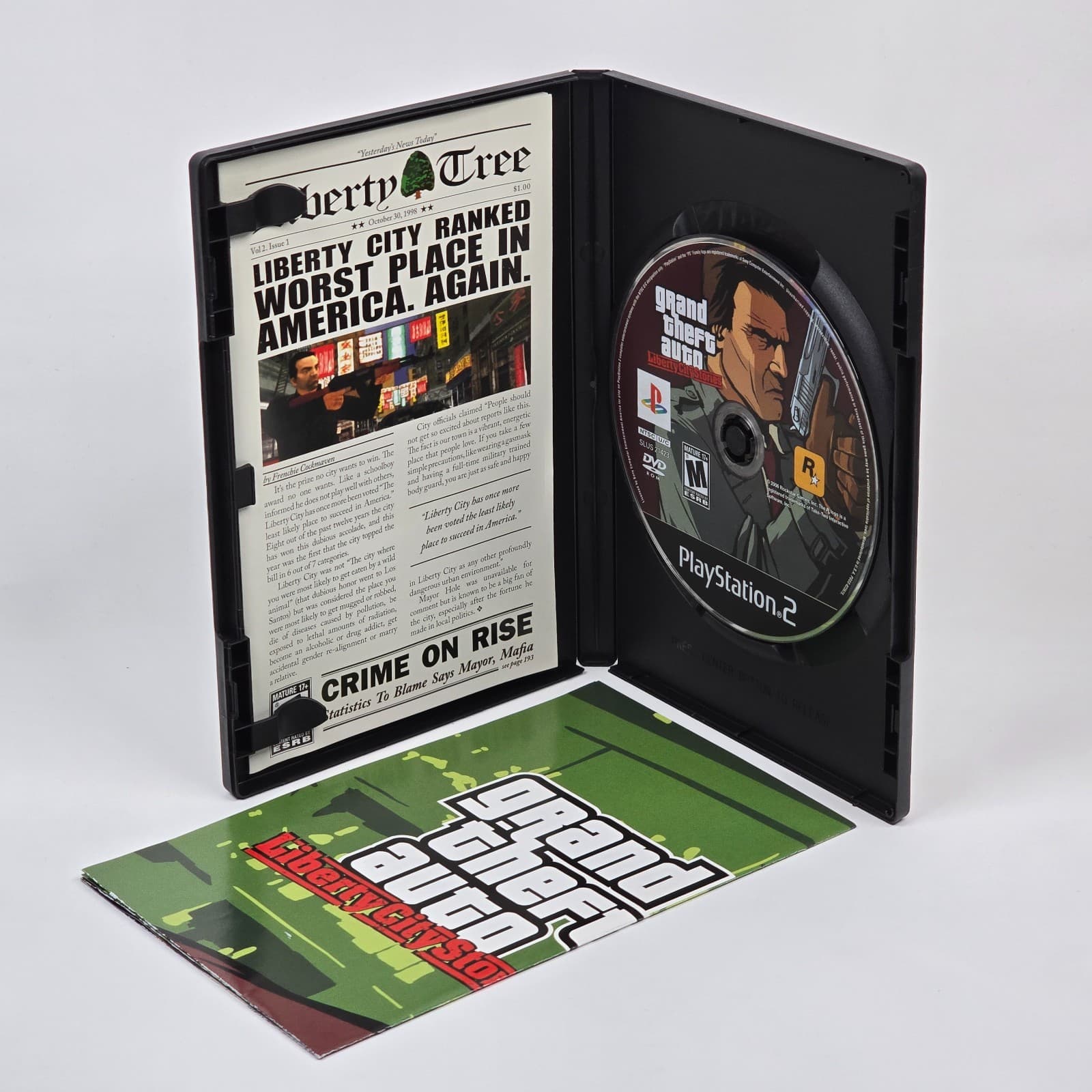 💿REFURBISHED Grand Theft Auto: Liberty City Stories (PlayStation 2 PS2) CIB💿 - Thumbnail 2