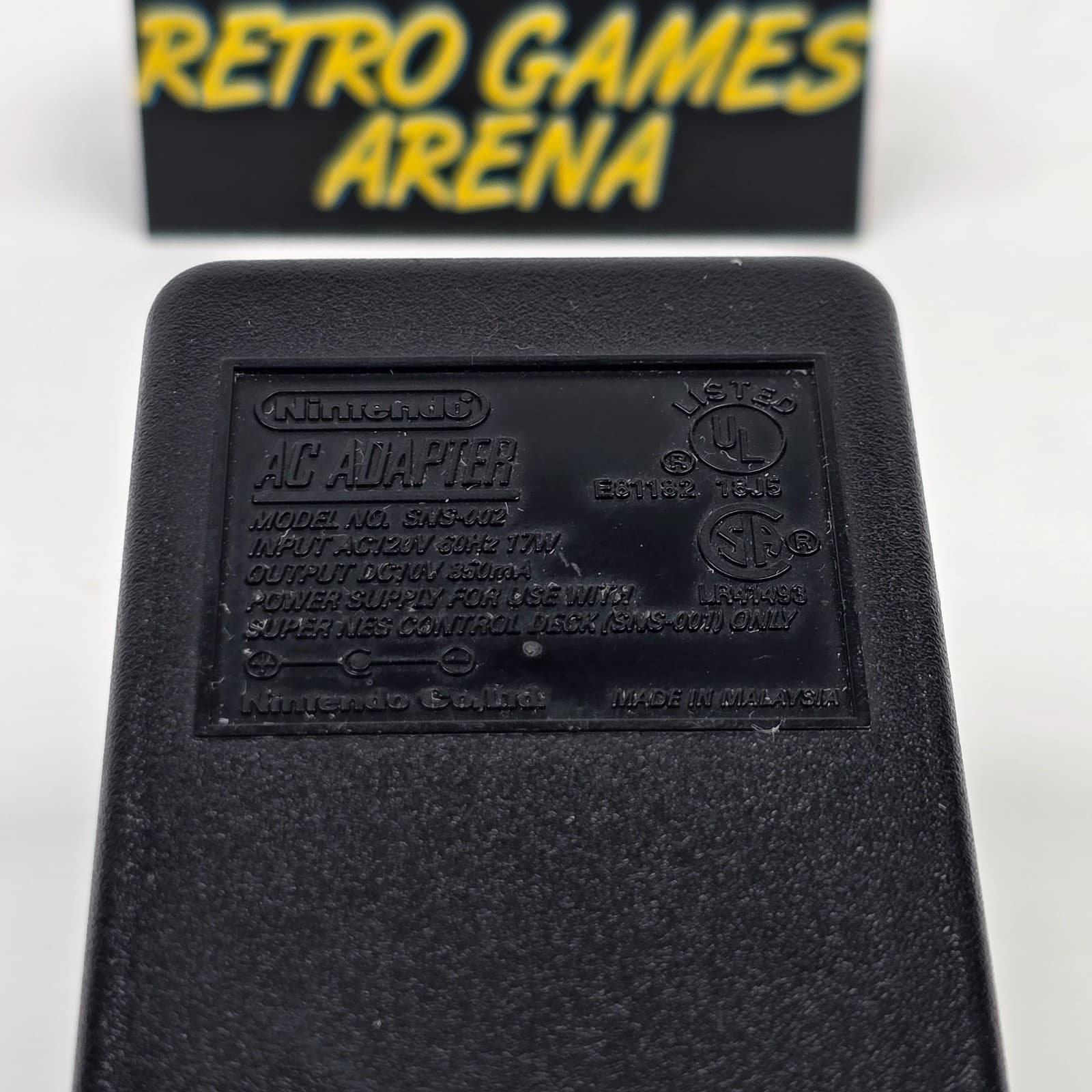 Super Nintendo SNES AC Adapter Power Cord (SNS-002) Official OEM Original TESTED - Thumbnail 2