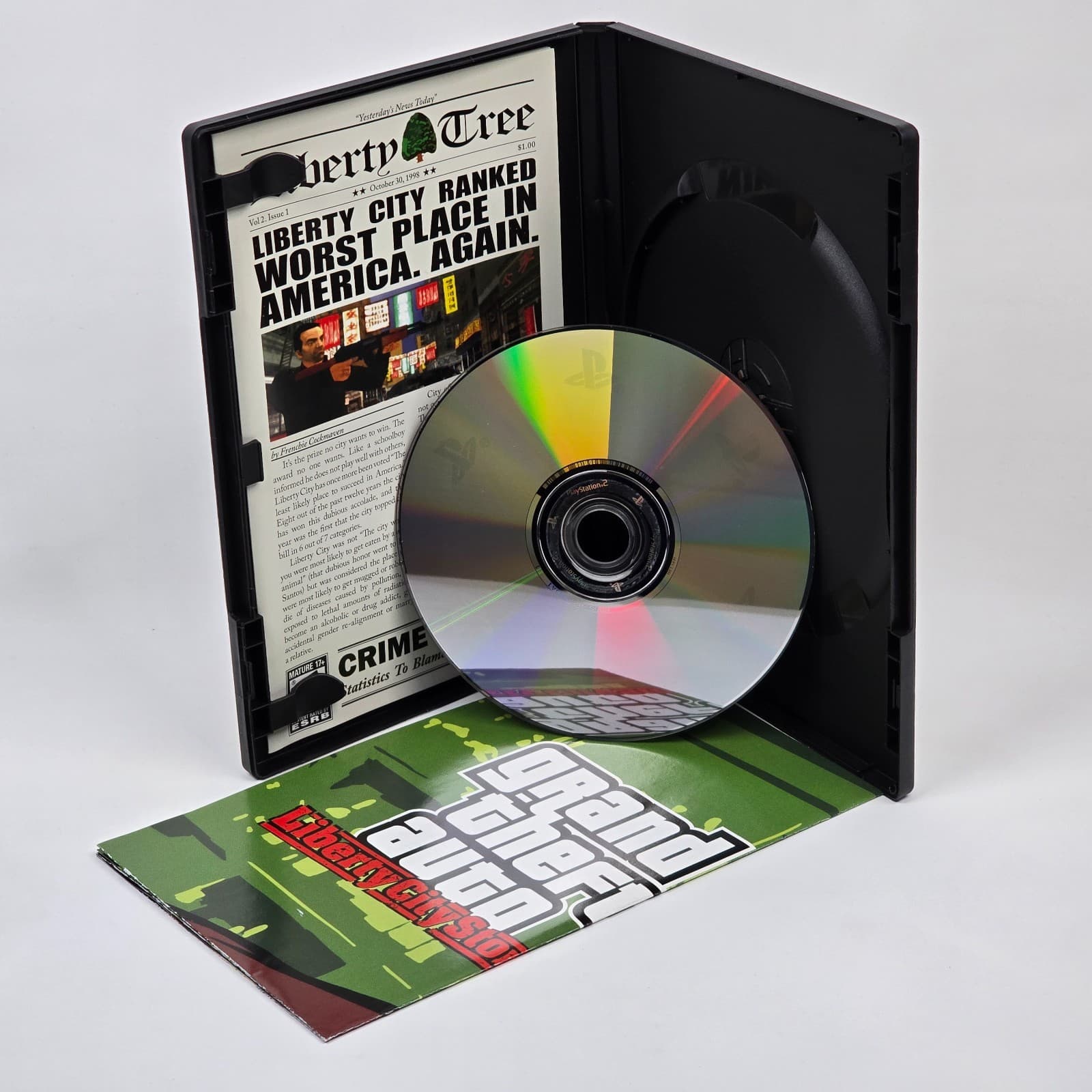 💿REFURBISHED Grand Theft Auto: Liberty City Stories (PlayStation 2 PS2) CIB💿 - Thumbnail 3